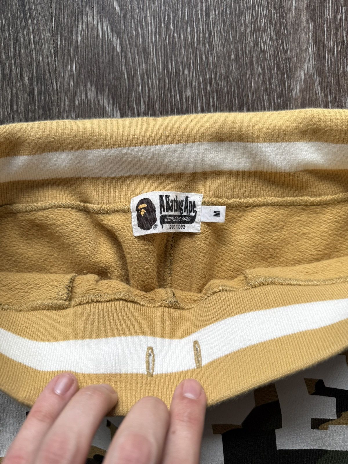 Bape A Bathing Ape BAPE CAMO SWEATPANTS 93 VINTAGE BAPE! Size US 32 / EU 48 - 6 Thumbnail