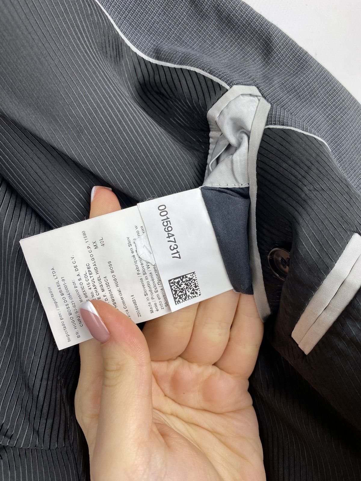 Hugo Boss Hugo Boss men’s blazer jacket sport coat size US 40 L Size 40L - 19 Thumbnail