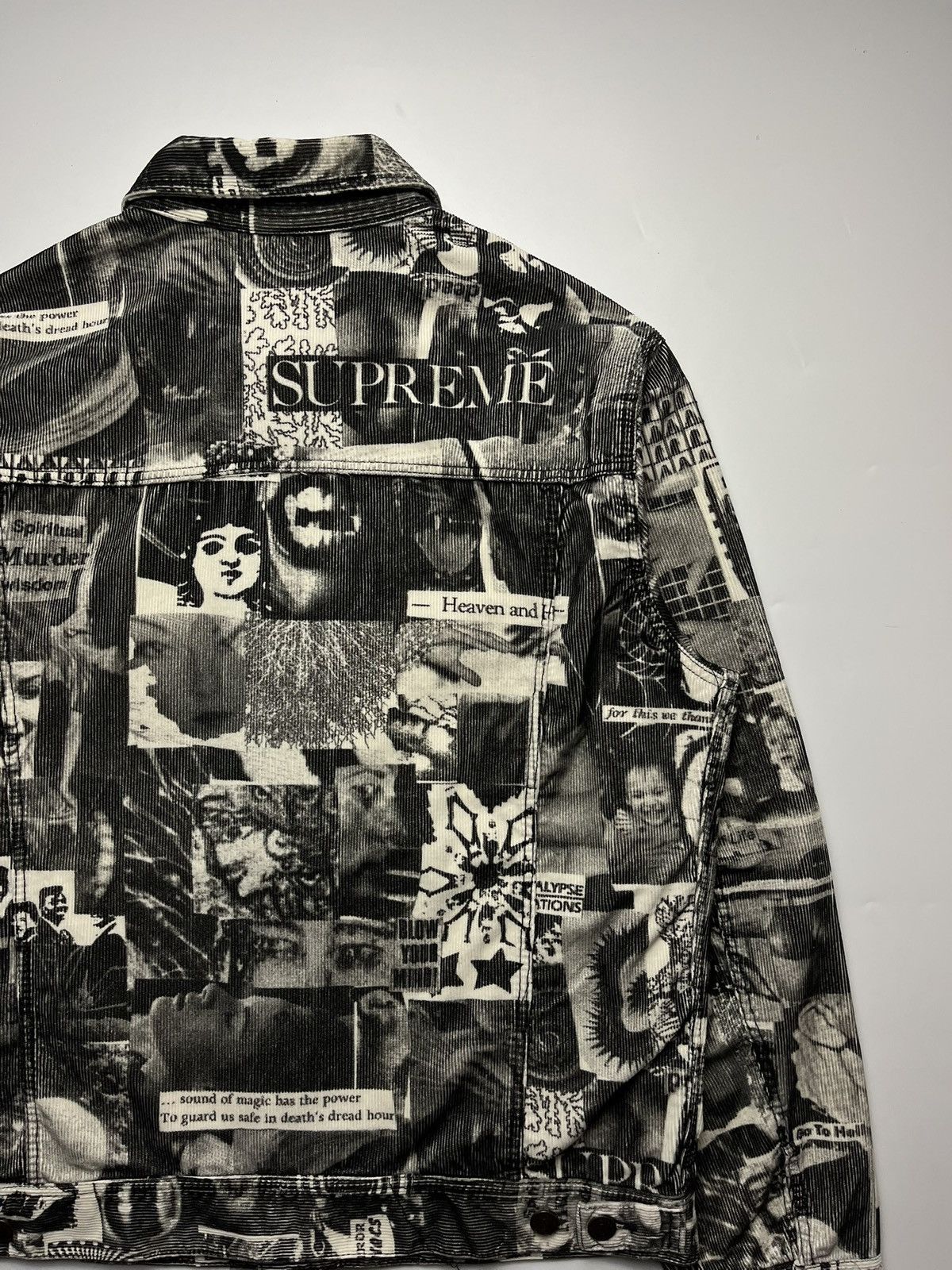 Supreme Supreme SS18 - Vibrations Corduroy Trucker Jacket Size US S / EU 44-46 / 1 - 8 Thumbnail