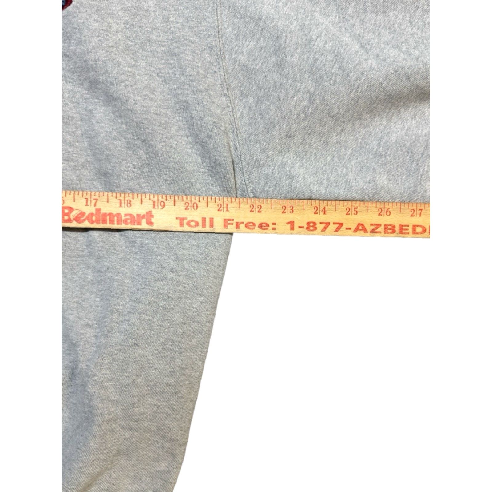 Champion VINTAGE Champion USA Crewneck Sweatshirt Gray XL Embroidered Script Men 90s Pullover Regular Fit Sweatshirt Size US XL / EU 56 / 4 - 3 Thumbnail