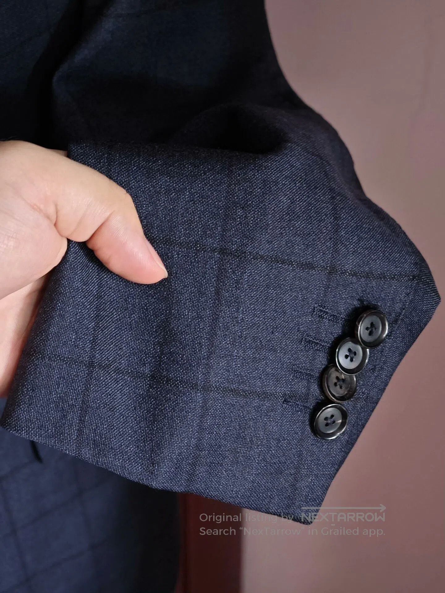 Loro Piana Custom Navy Wool Suit from Loro Piana. Size US S / EU 44-46 / 1 - 4 Thumbnail