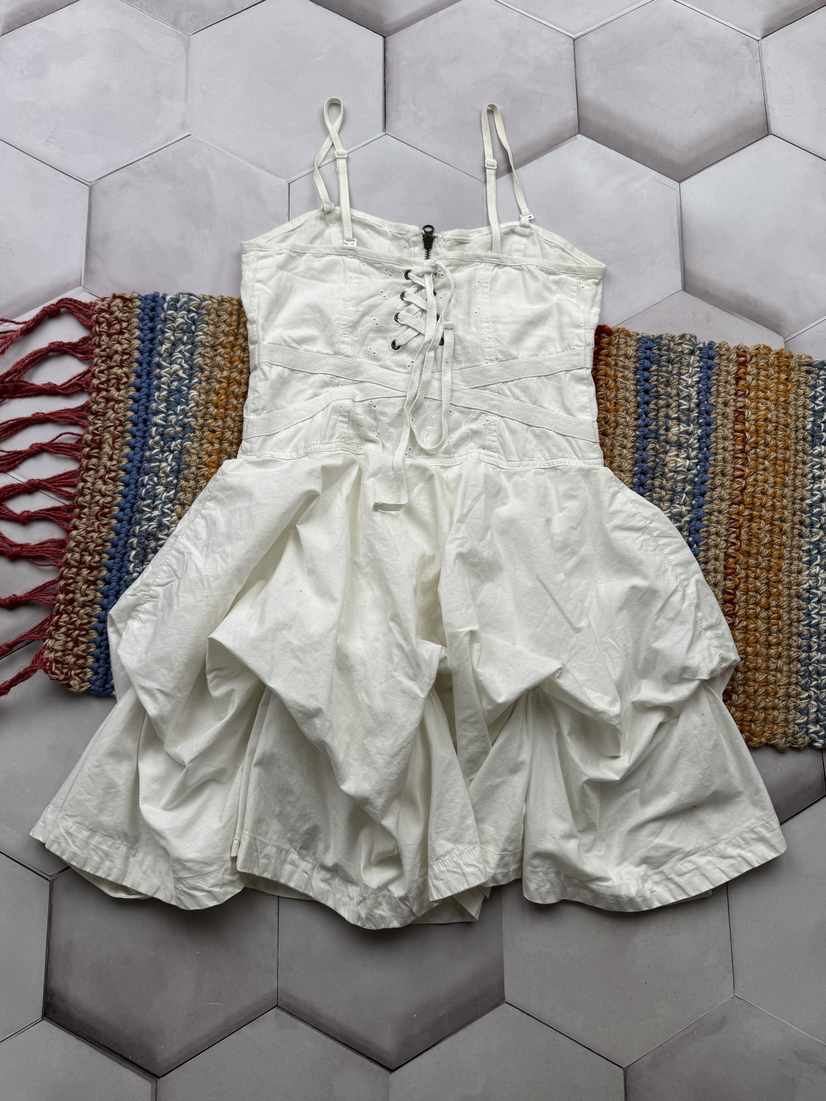 Vintage Vintage Baggy Mini Dress (E4) Size M / US 6-8 / IT 42-44 - 6 Thumbnail