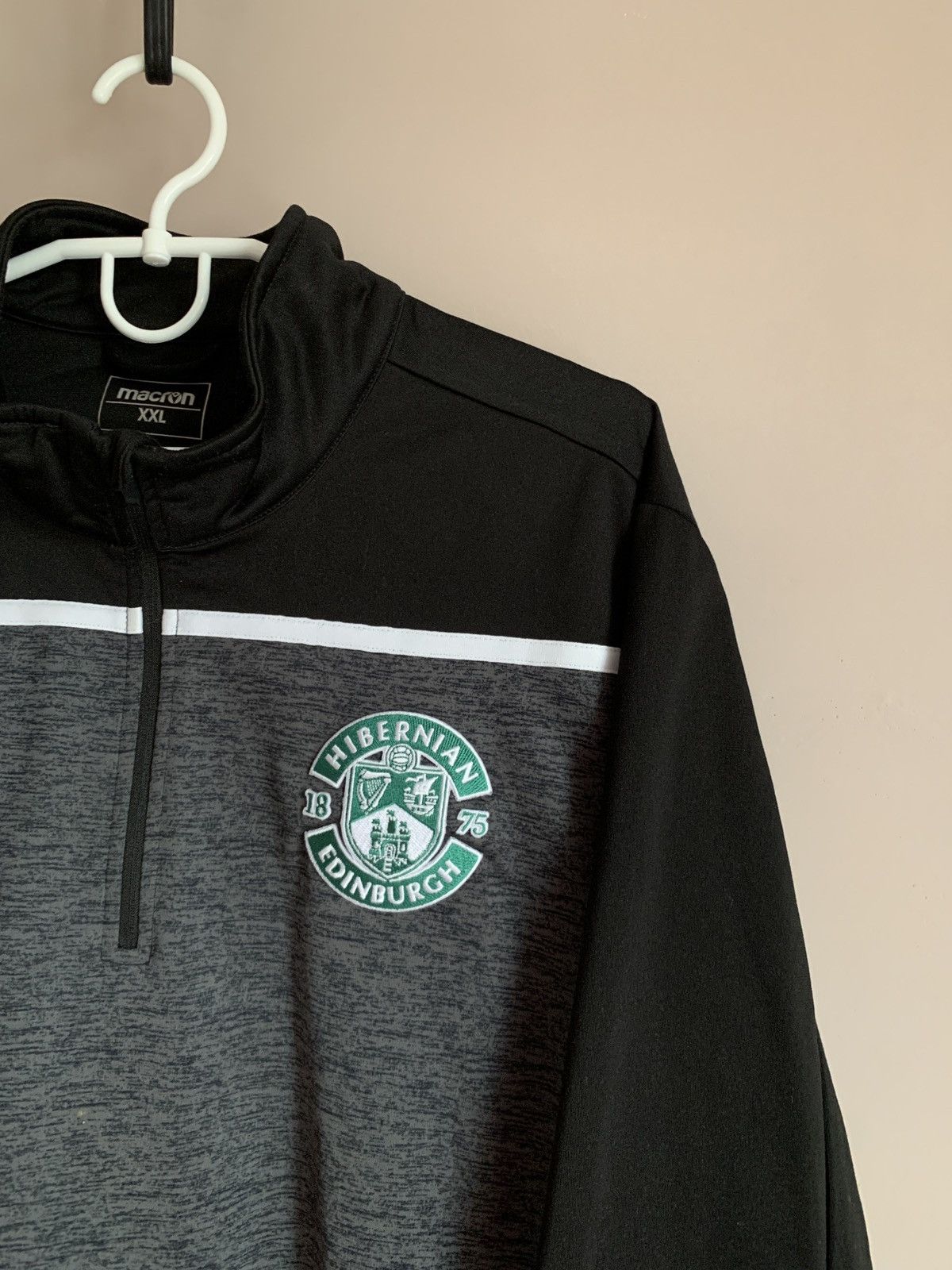 Macron Hibernian Edinburgh Football Sweatshirt Macron Soccer XXL Size US XXL / EU 58 / 5 - 4 Thumbnail