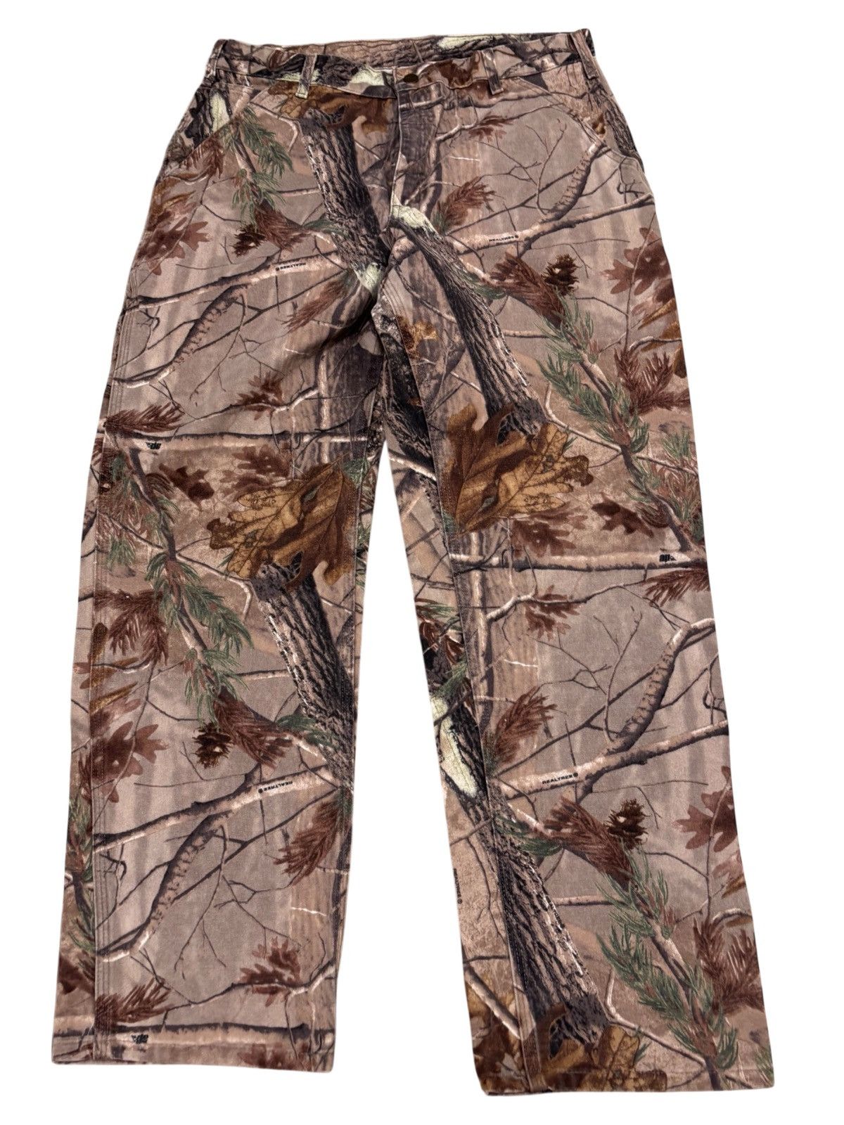 Carhartt Vintage Carhartt Realtree Camo Canvas Carpenter Pants 36x32 Size US 36 / EU 52 - 6 Thumbnail