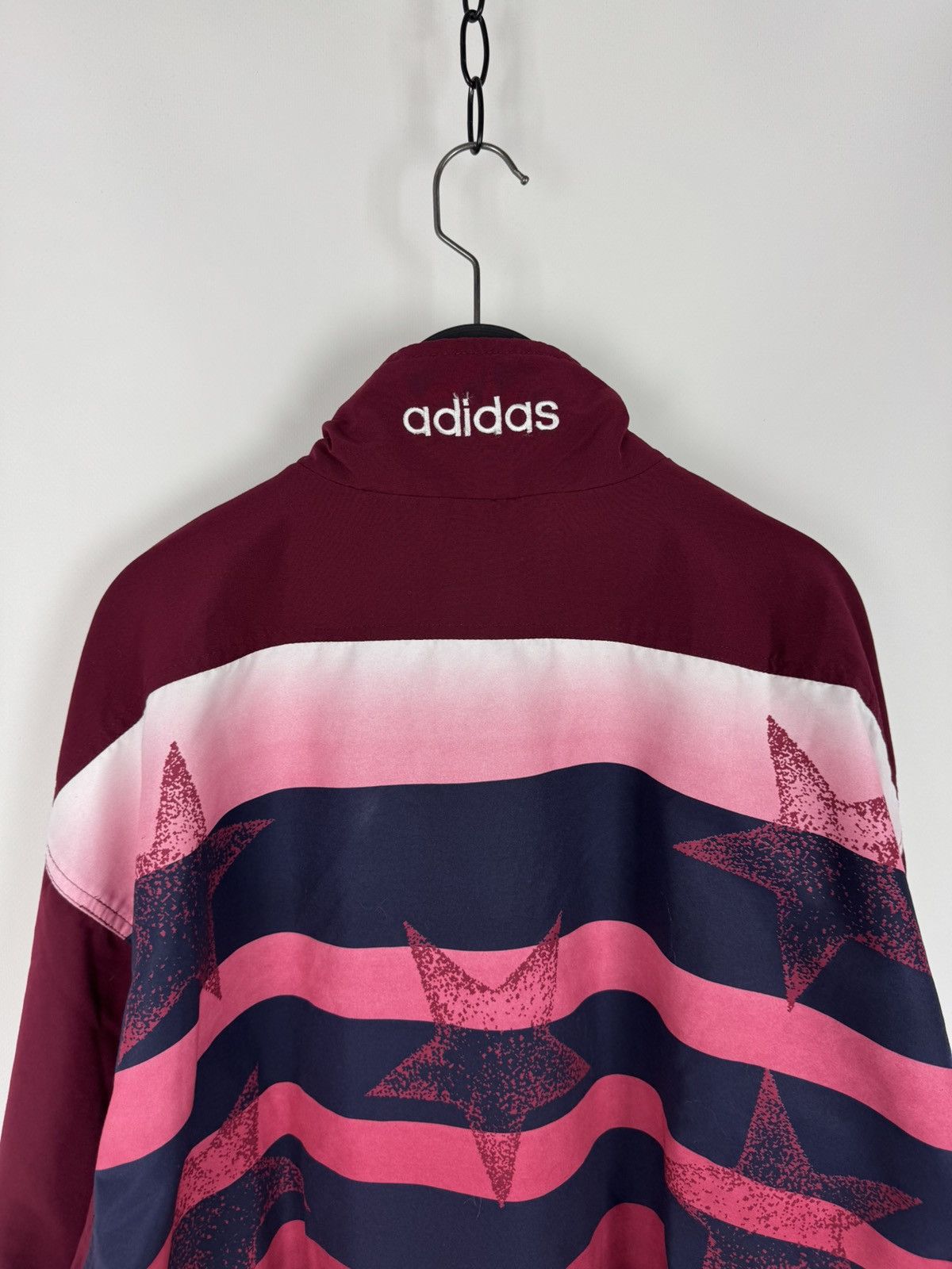 Adidas 1990’s Vintage Adidas Stars Track Jacket Size US L / EU 52-54 / 3 - 12 Thumbnail