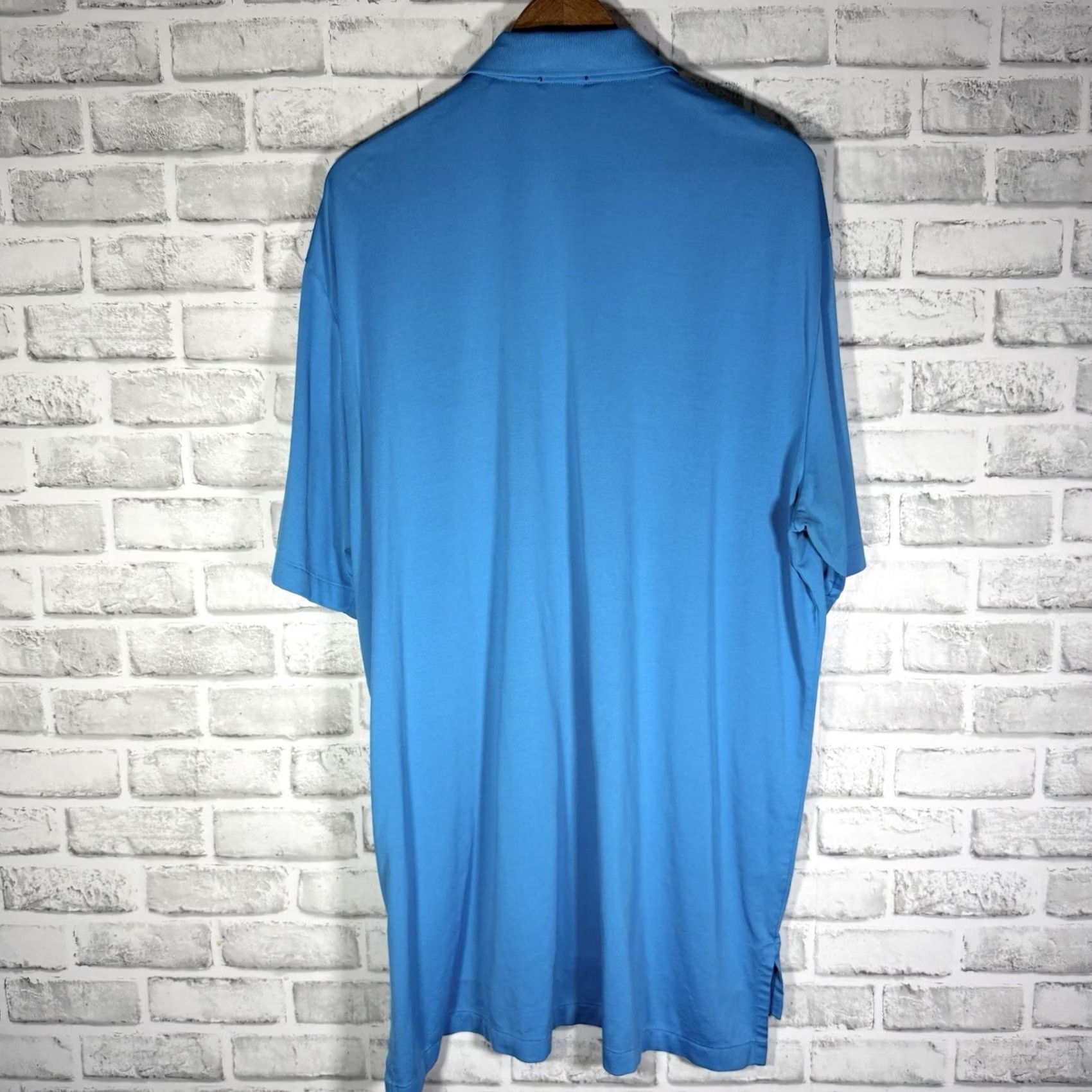 Ralph Lauren Polo Ralph Lauren Performance Polo Shirt Blue XL Mens Athletic Fit Golf Cotton Blend PIMA COTTON BLEND Size US XL / EU 56 / 4 - 5 Thumbnail