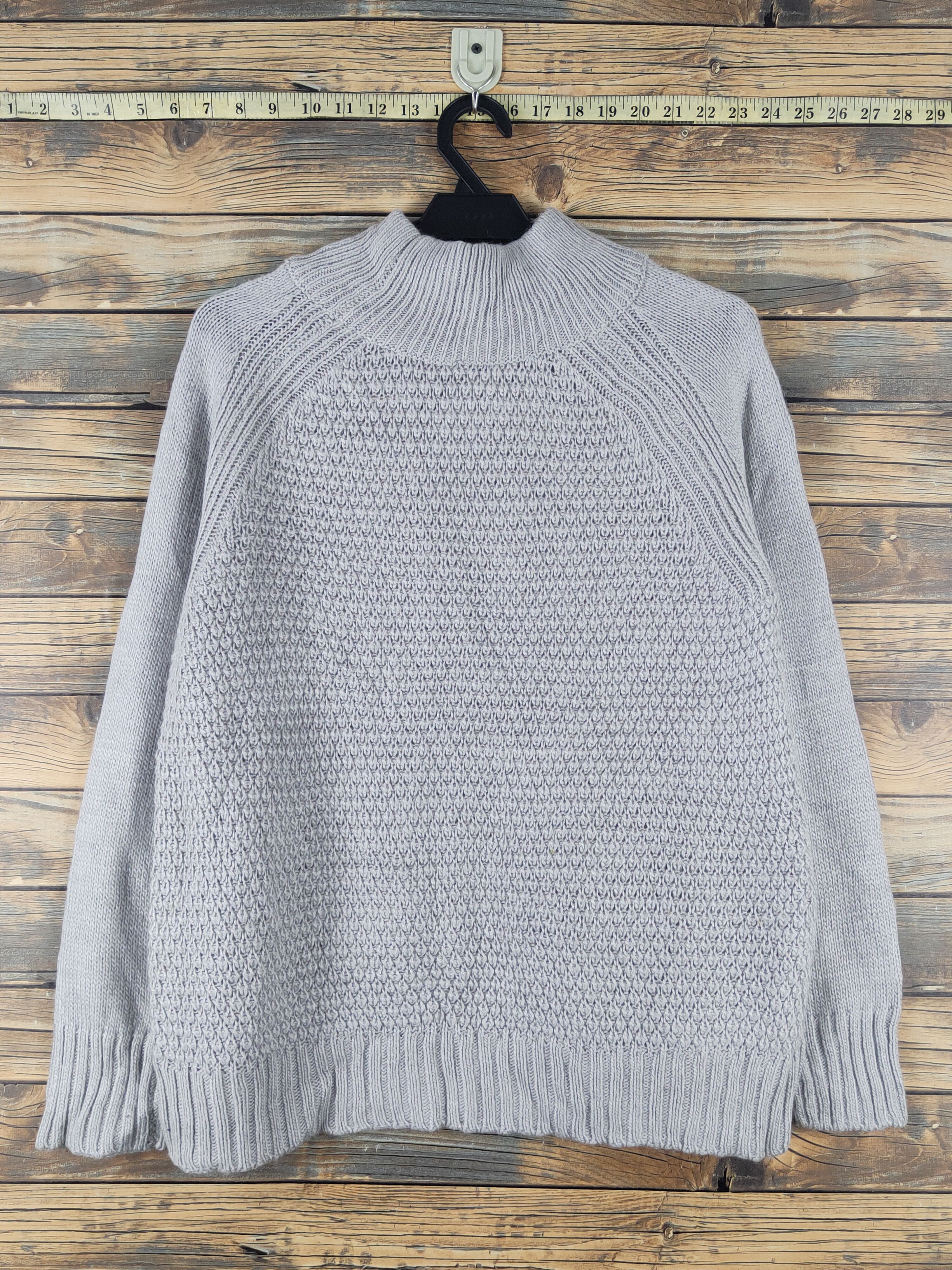 Japanese Brand × Vintage Topvalu Gray Knitwear Sweatshirts #W1764 Size L / US 10 / IT 46 - 7 Thumbnail