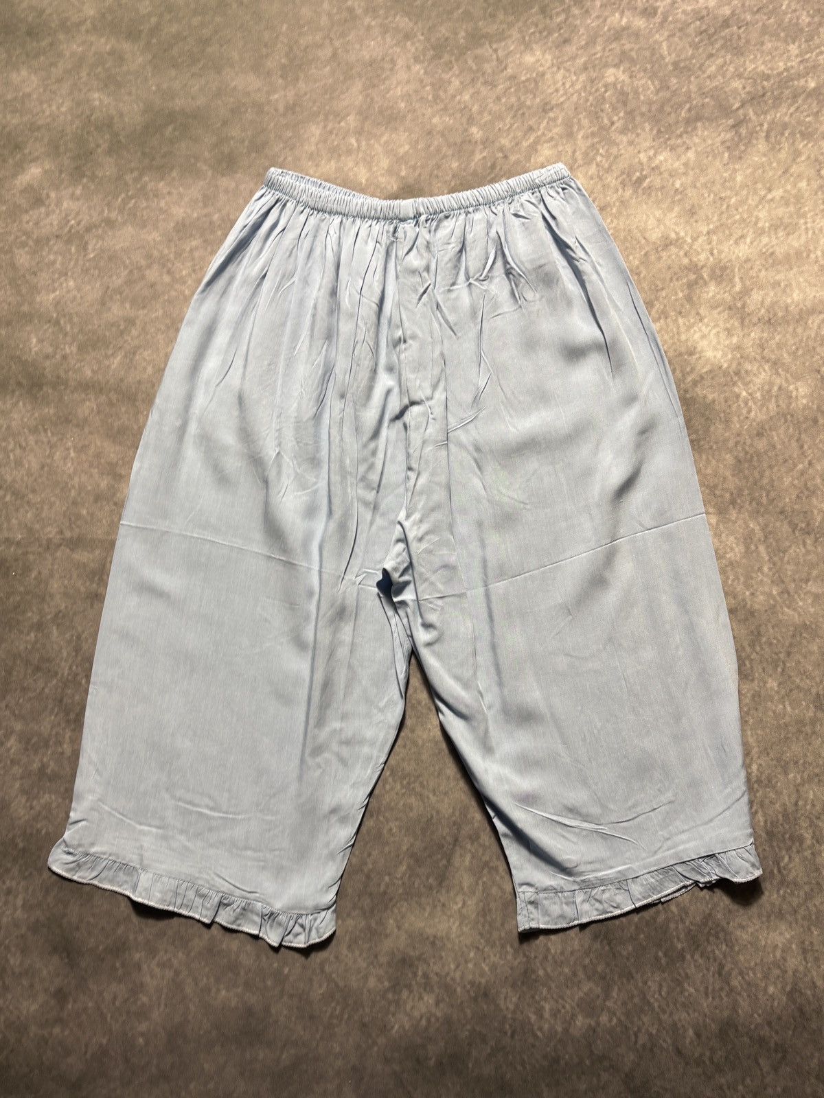 Vintage VIntage Pyjama Set Matching Two Piece Culotte Shorts Silk Size 26" / US 2 / IT 38 - 5 Thumbnail