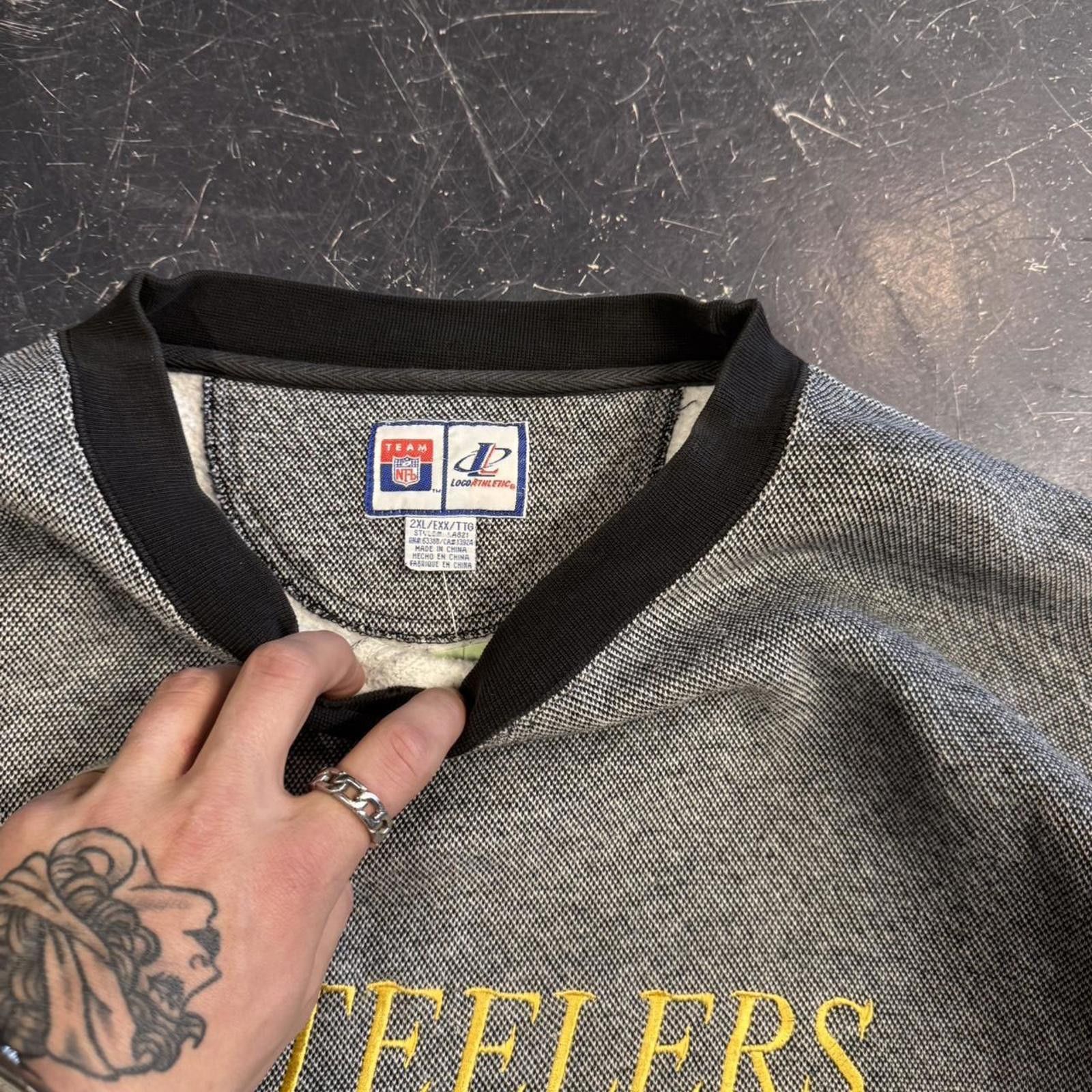 NFL × Vintage Vintage Pittsburgh Steelers NFL Crewneck Size US XXL / EU 58 / 5 - 4 Thumbnail