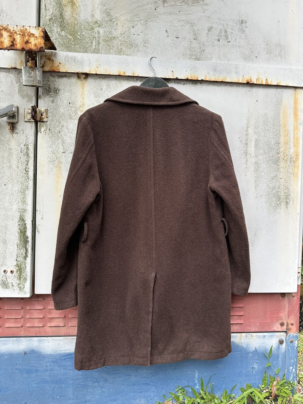 Issey Miyake 👹INED Double Breasted Wool Jacket By Issey Miyake Size US M / EU 48-50 / 2 - 11 Thumbnail