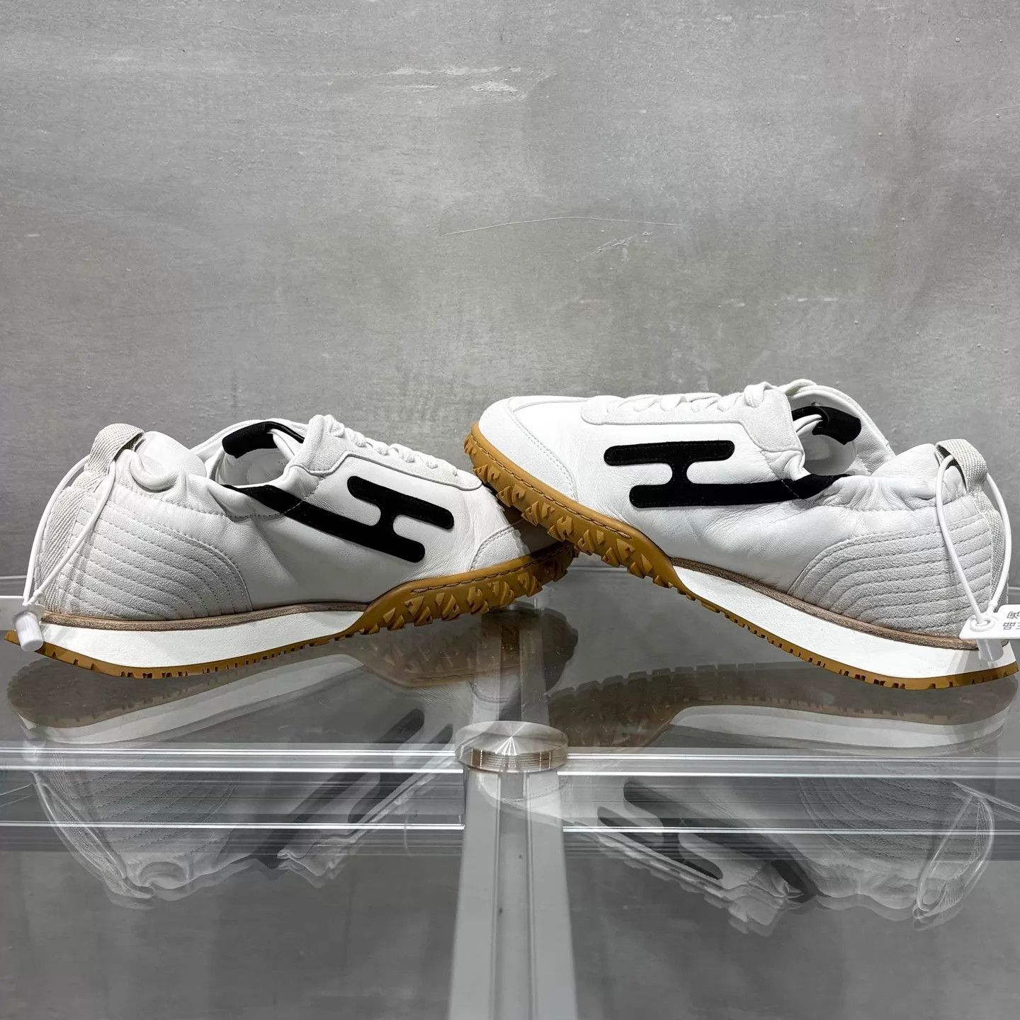 Hermes Hermes Jet Black & White Sneakers 39 Size US 8.5 / EU 41-42 - 5 Thumbnail