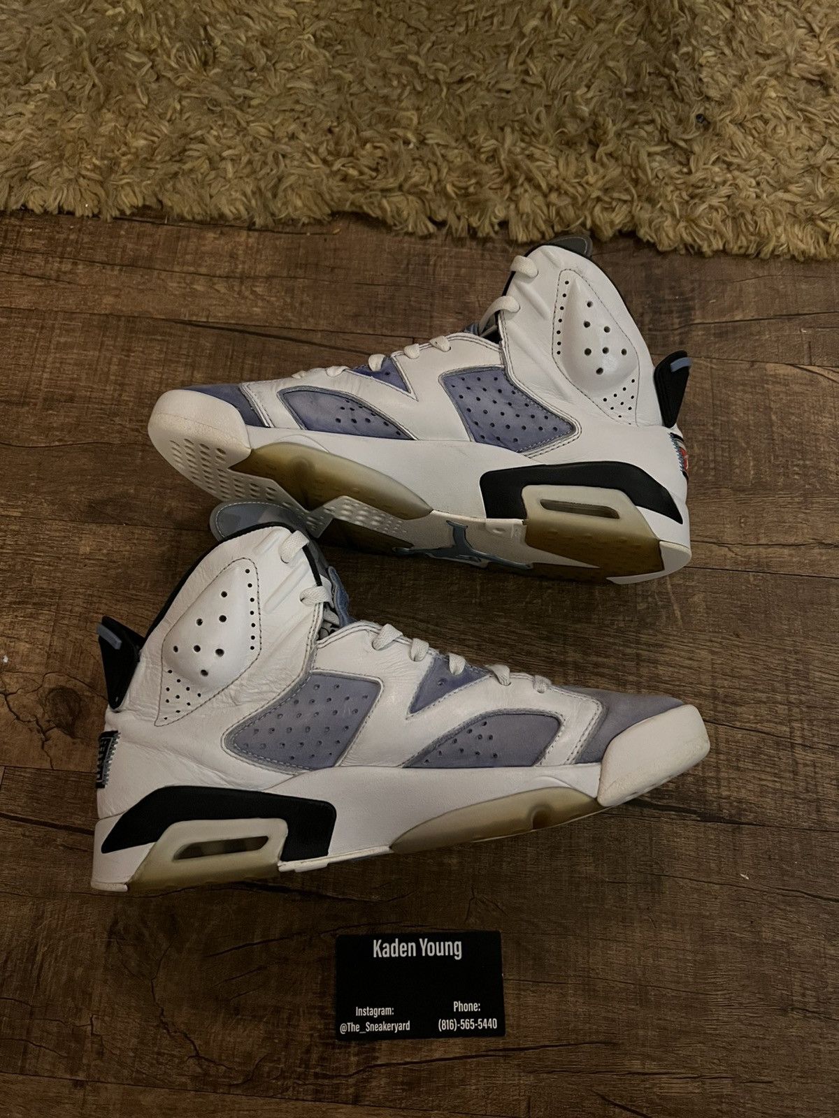 Jordan Brand Air Jordan 6 “UNC” Size US 11 / EU 44 - 2 Thumbnail