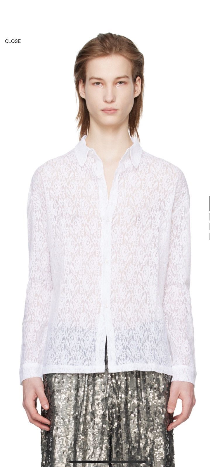 Gimaguas White Florence shirt Size US XL / EU 56 / 4 - 8 Thumbnail