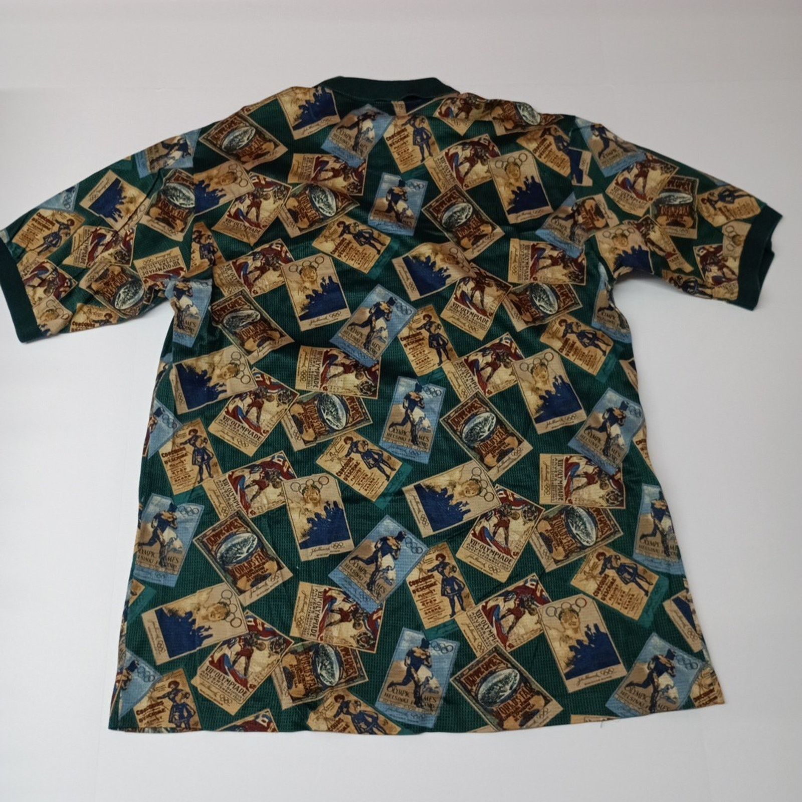 Bobby Jones Bobby Jones Golf Shirt Men's L Vintage Olympics Print ITALY Size US L / EU 52-54 / 3 - 6 Thumbnail