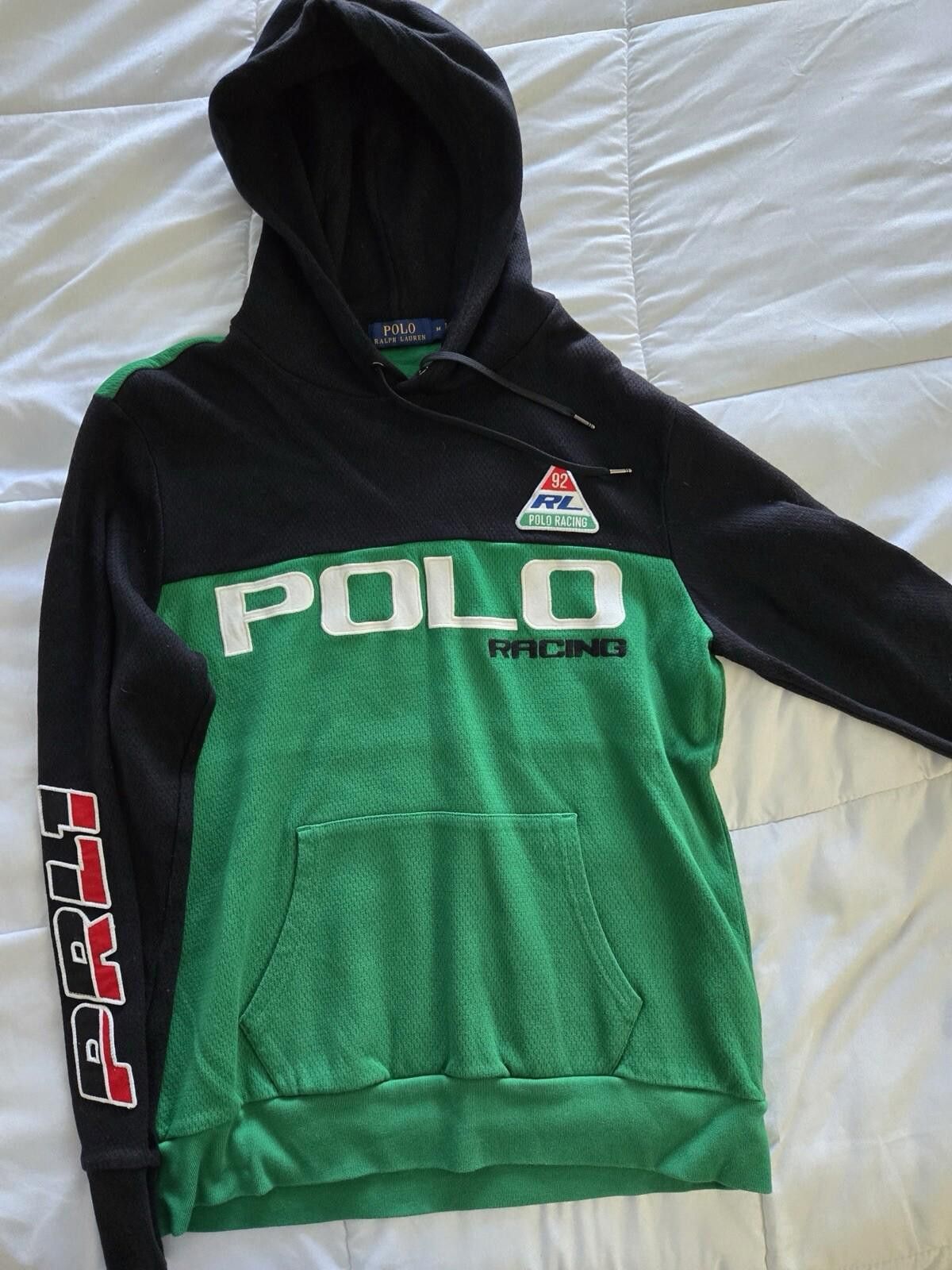 Polo Ralph Lauren Polo Ralph Lauren RACING Waffle HOODIE STADIUM 92 RL Size US M / EU 48-50 / 2 - 2 Thumbnail