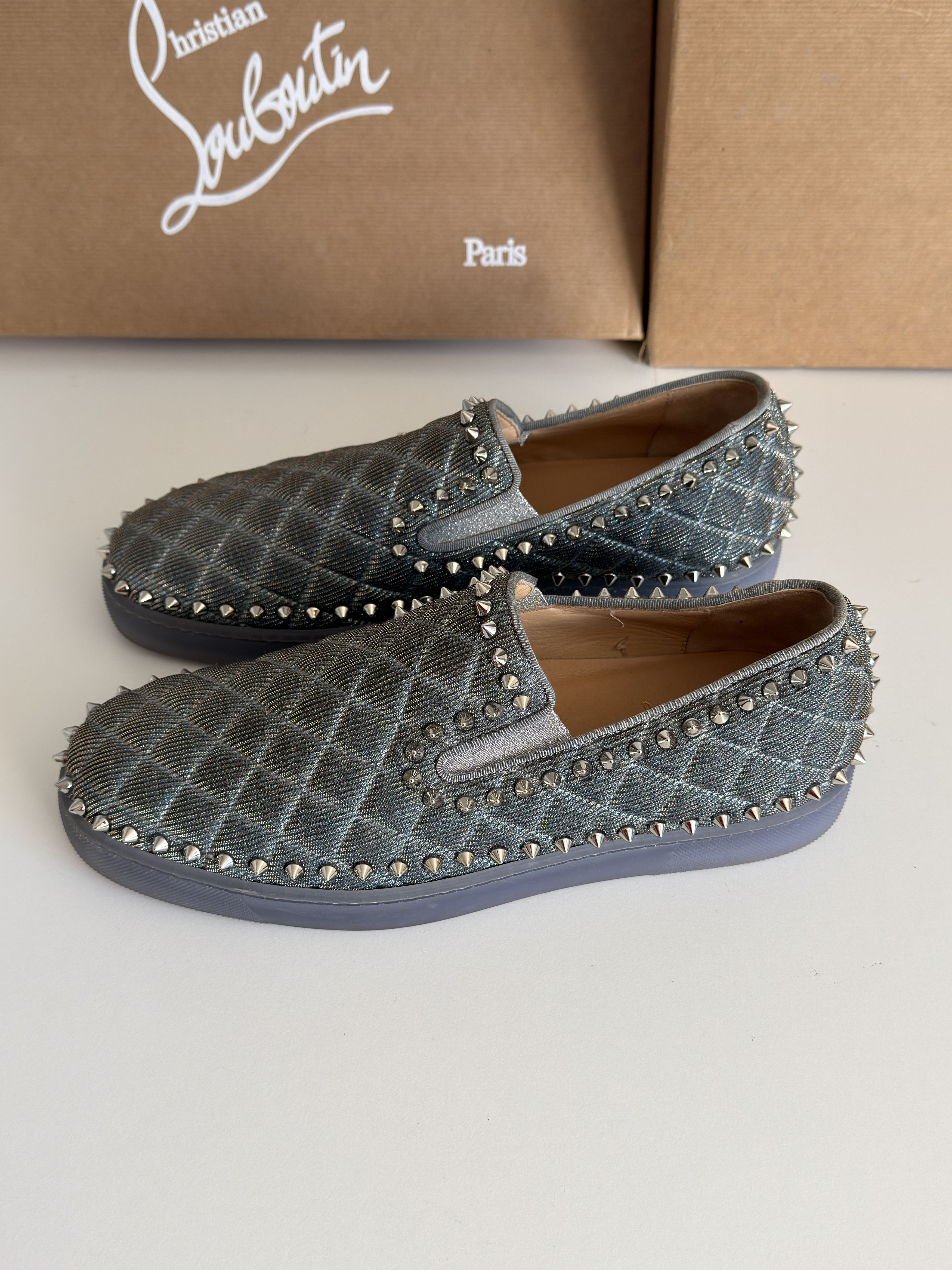Christian Louboutin Louboutin spike slipons Size US 8 / EU 41 - 5 Thumbnail