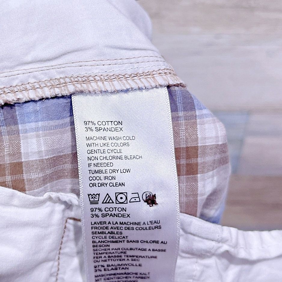 Tommy Bahama Tommy Bahama Seersucker Shorts Blue Brown Plaid Mens 33 Size US 33 - 6 Thumbnail