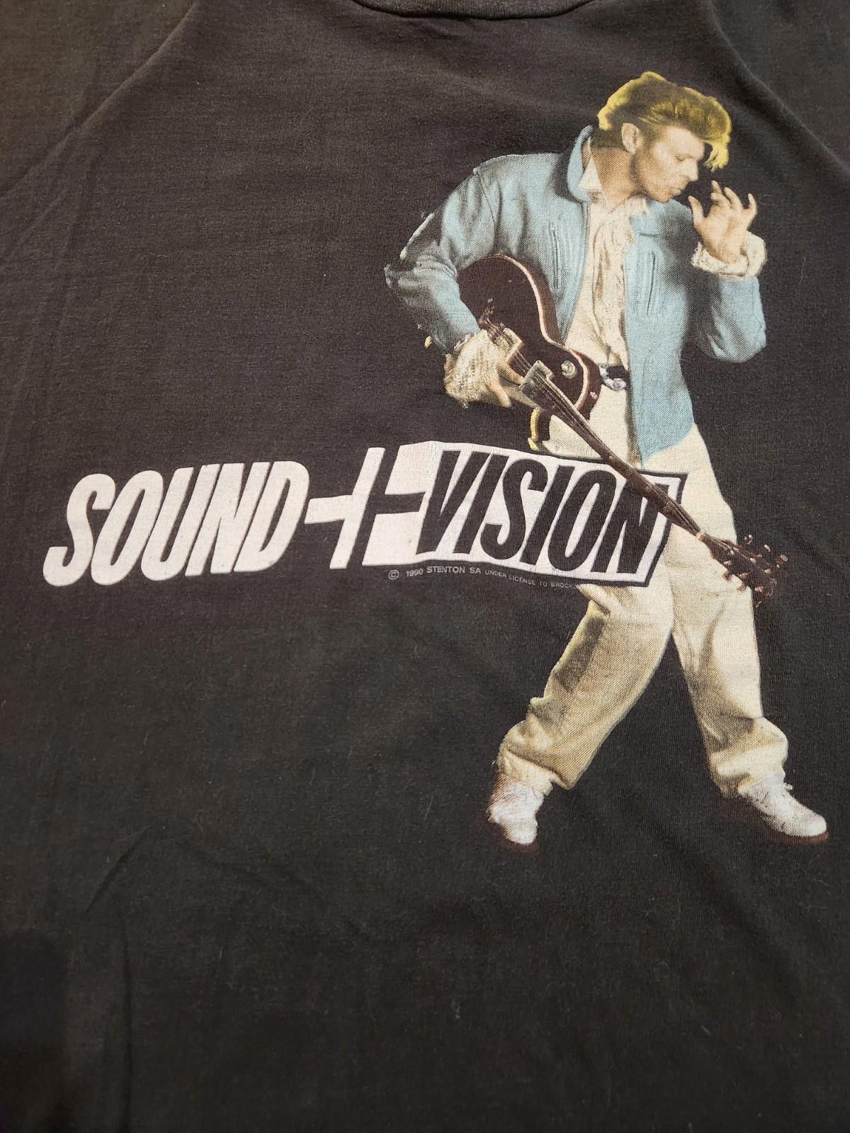 Brockum Vintage 90s David Bowie Sound Vision Tour Black Brockum L Size US L / EU 52-54 / 3 - 2 Thumbnail