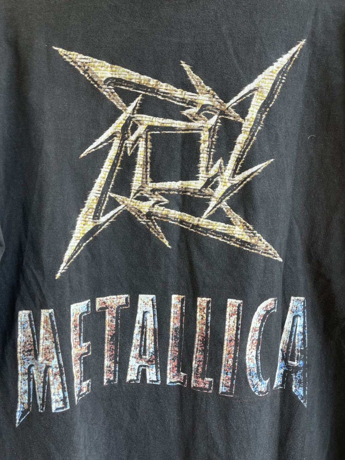 Band Tees × Vintage Vintage 1996 Metallica Black Long Sleeve Tee Size US XL / EU 56 / 4 - 3 Thumbnail