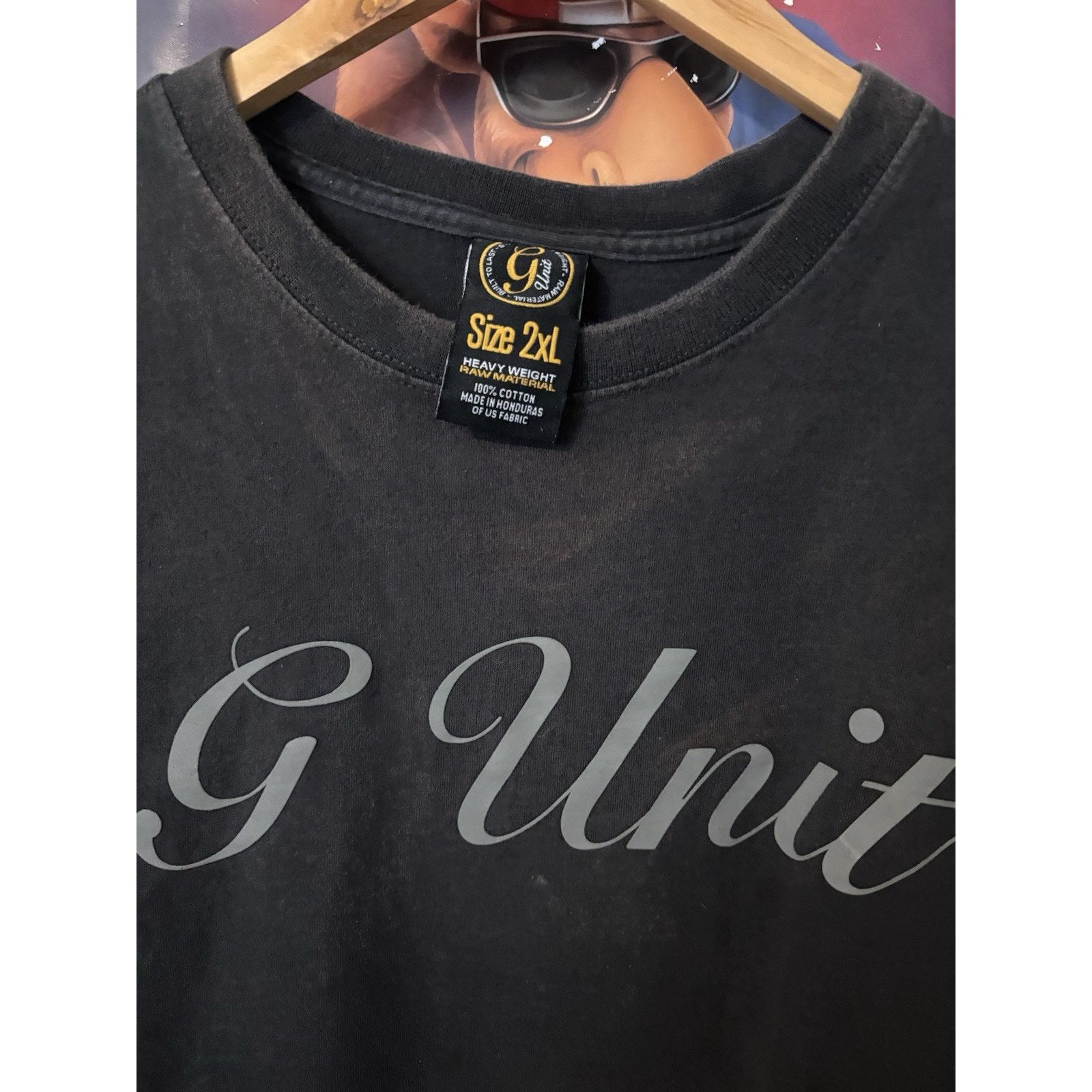 Vintage Long sleeve G-unit 50 cent rap hip hop black t- faded 2xl Size US XL / EU 56 / 4 - 5 Thumbnail