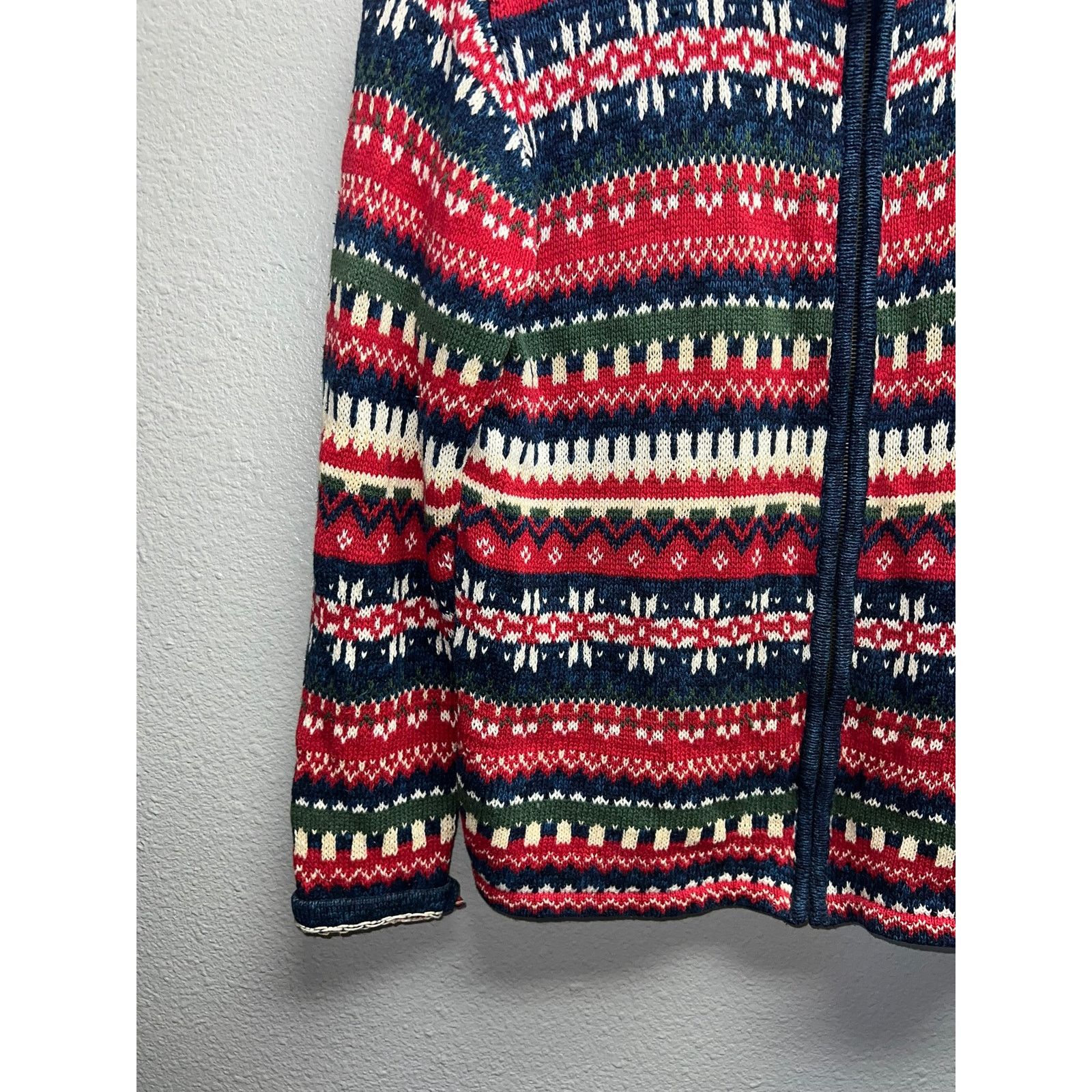 JH Collectibles Womens Heirloom Collectibles Sweater Multicolor Full Zip S Size US S / EU 44-46 / 1 - 5 Thumbnail