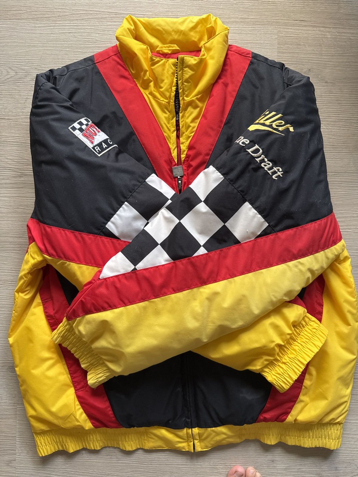 NASCAR Rusty Wallace FORD NASCAR NUTMEG jacket Size US XL / EU 56 / 4 - 5 Thumbnail