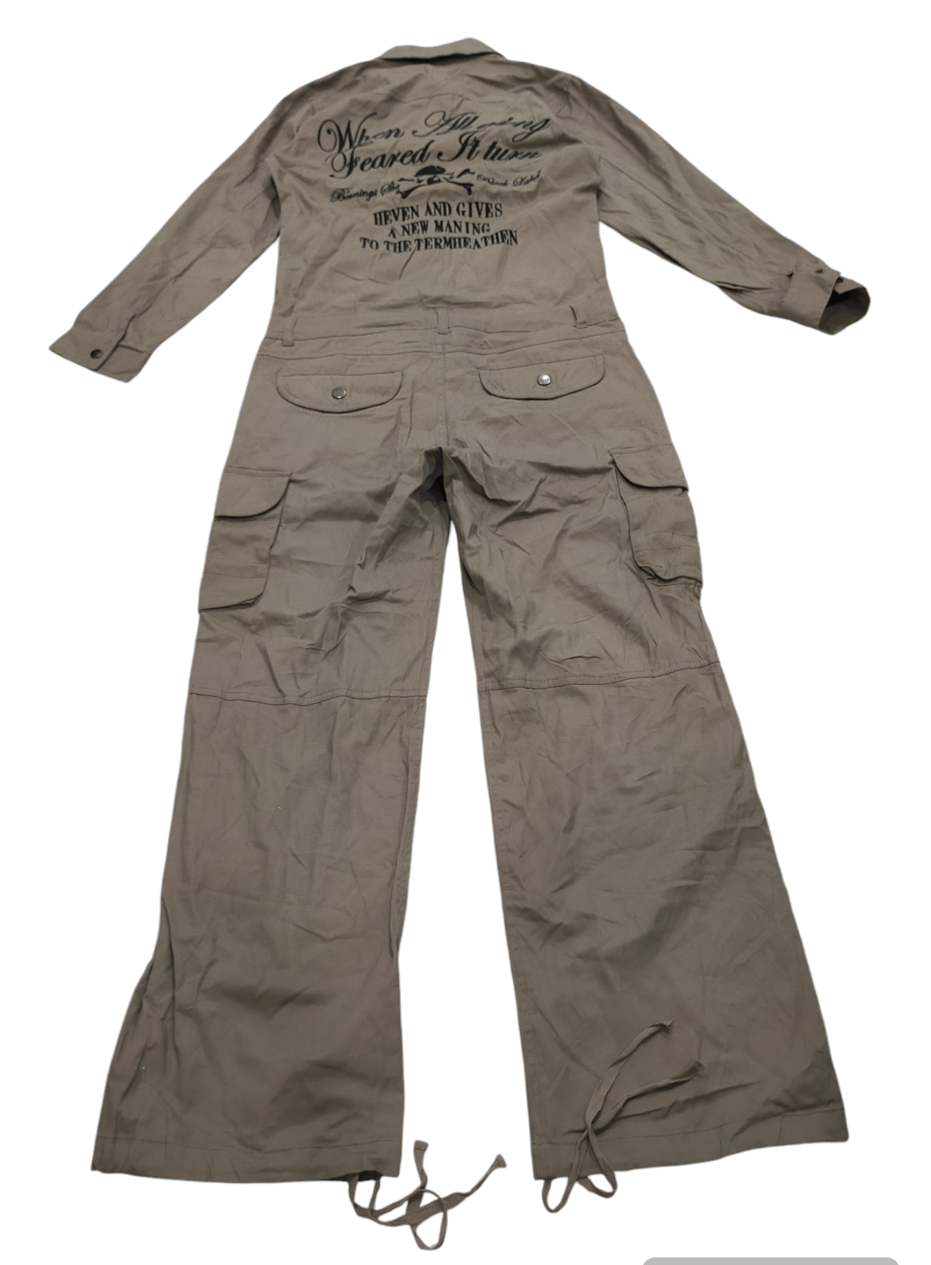Hysteric Glamour × Japanese Brand SKULL EMBROIDERY JAPANESBRAND OVERALL Size US M / EU 48-50 / 2 - 1 Thumbnail