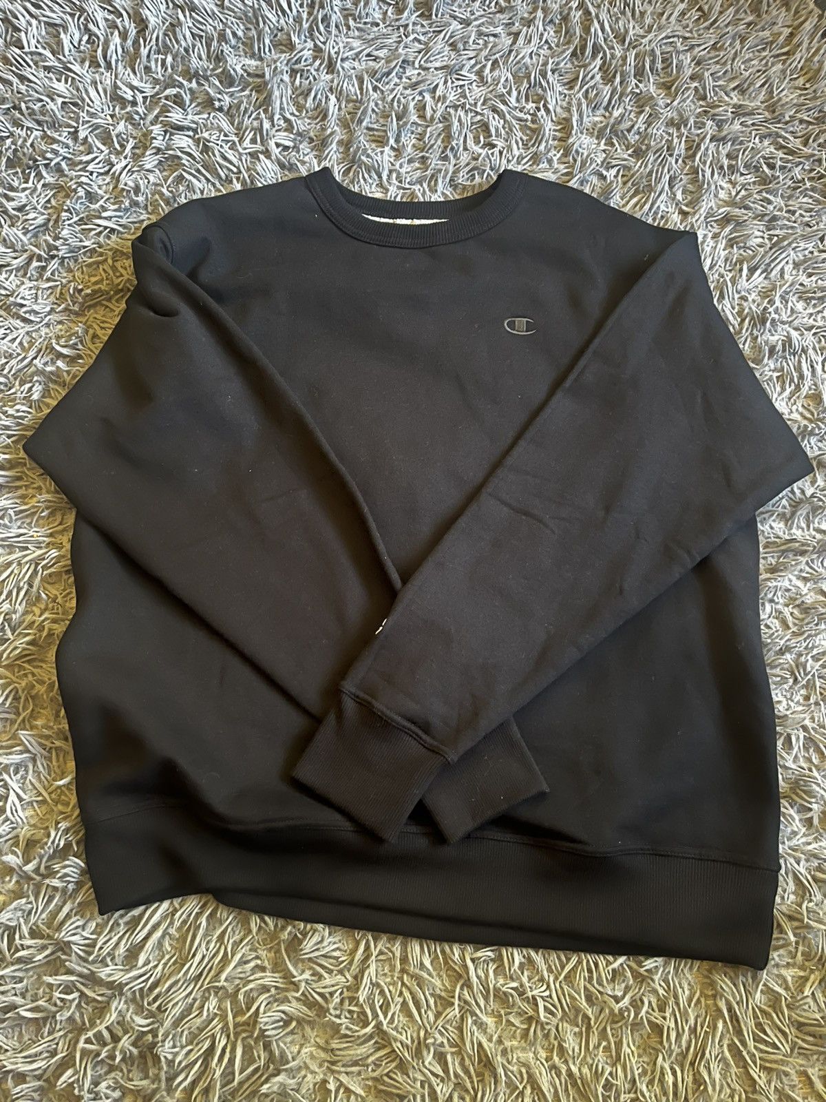 Champion champion black sweater Size US L / EU 52-54 / 3 - 1 Thumbnail