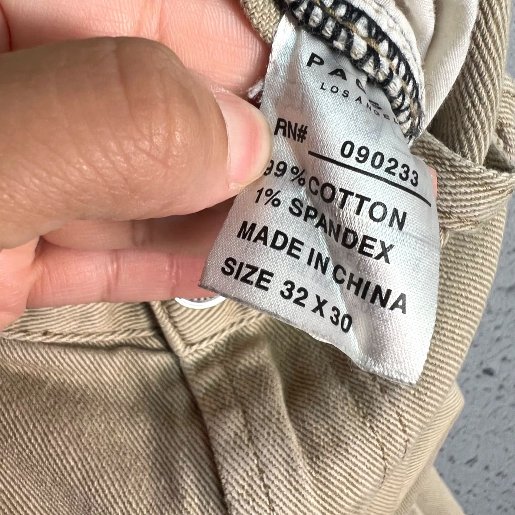 Pacsun VINTAGE PacSun Mens Jeans 32 x 30 Slim Fit Denim Beige Cotton Spandex Blend Men Size 32 Inseam 28 Slimming Tapered Shirt? Size US 32 / EU 48 - 5 Thumbnail