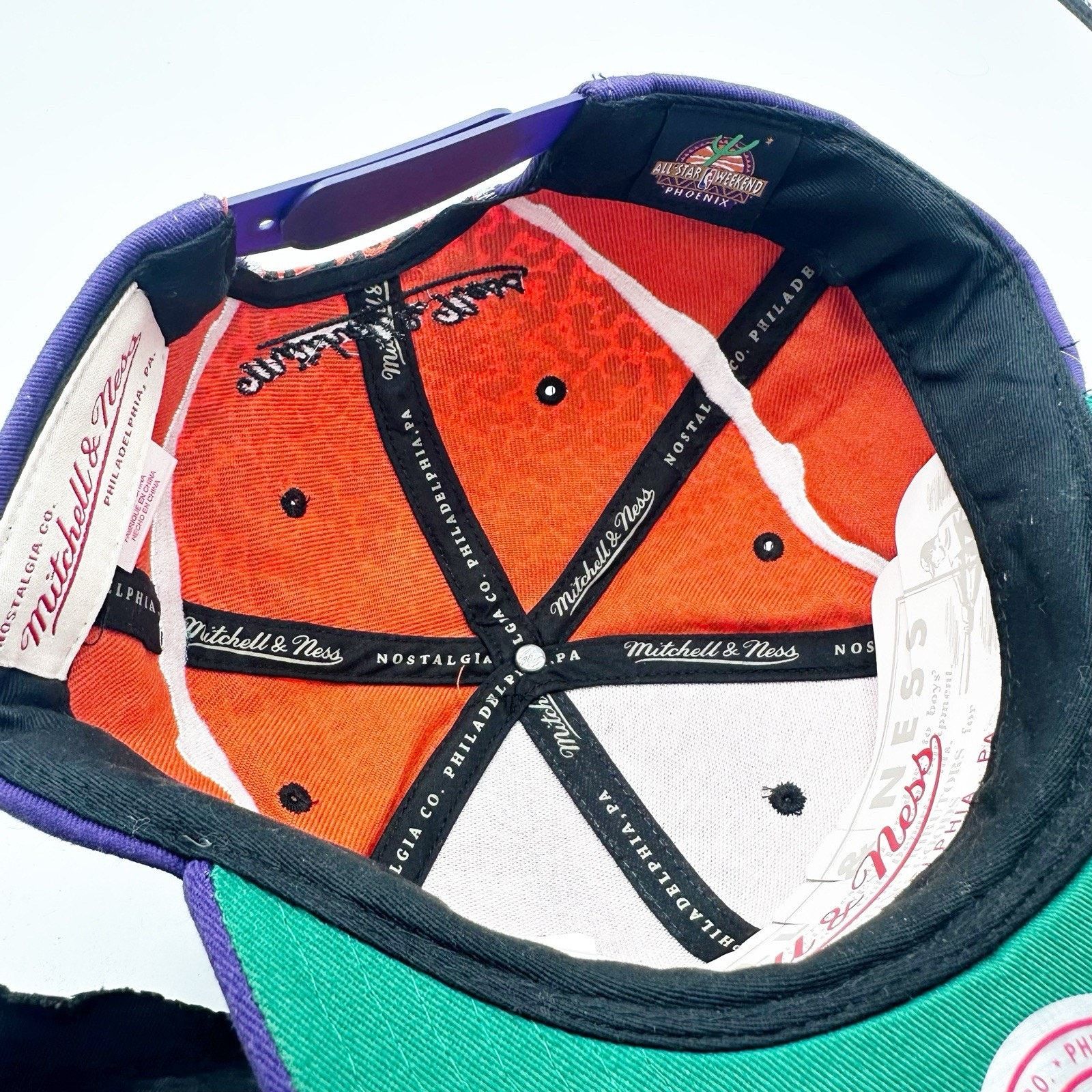 Mitchell & Ness Mitchell & Ness Retro ’95 All StarTear It Up Snapback Hat Size ONE SIZE - 9 Thumbnail