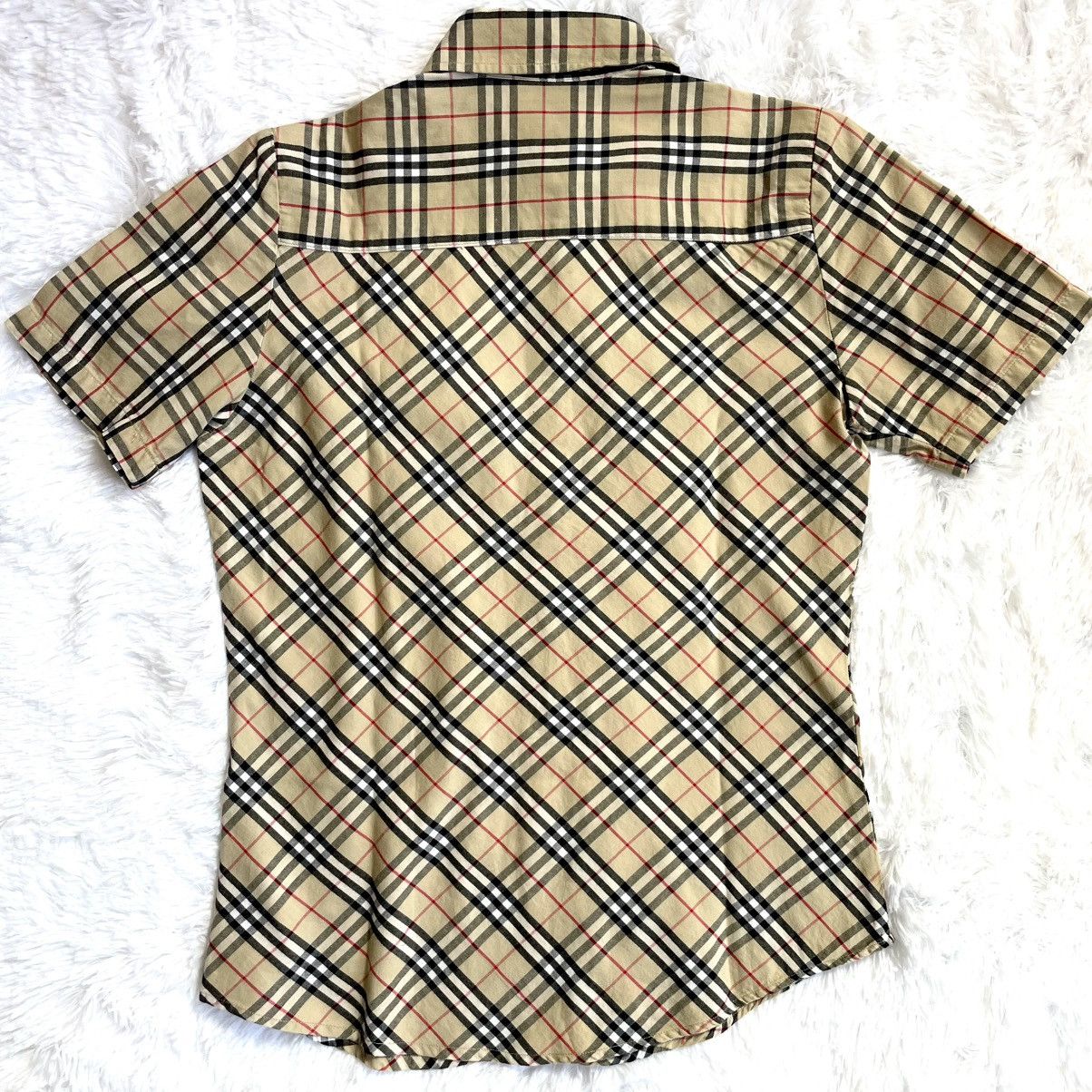 Burberry Burberry London women Nova Shirt short sleeve size M plaid Size M / US 6-8 / IT 42-44 - 4 Thumbnail