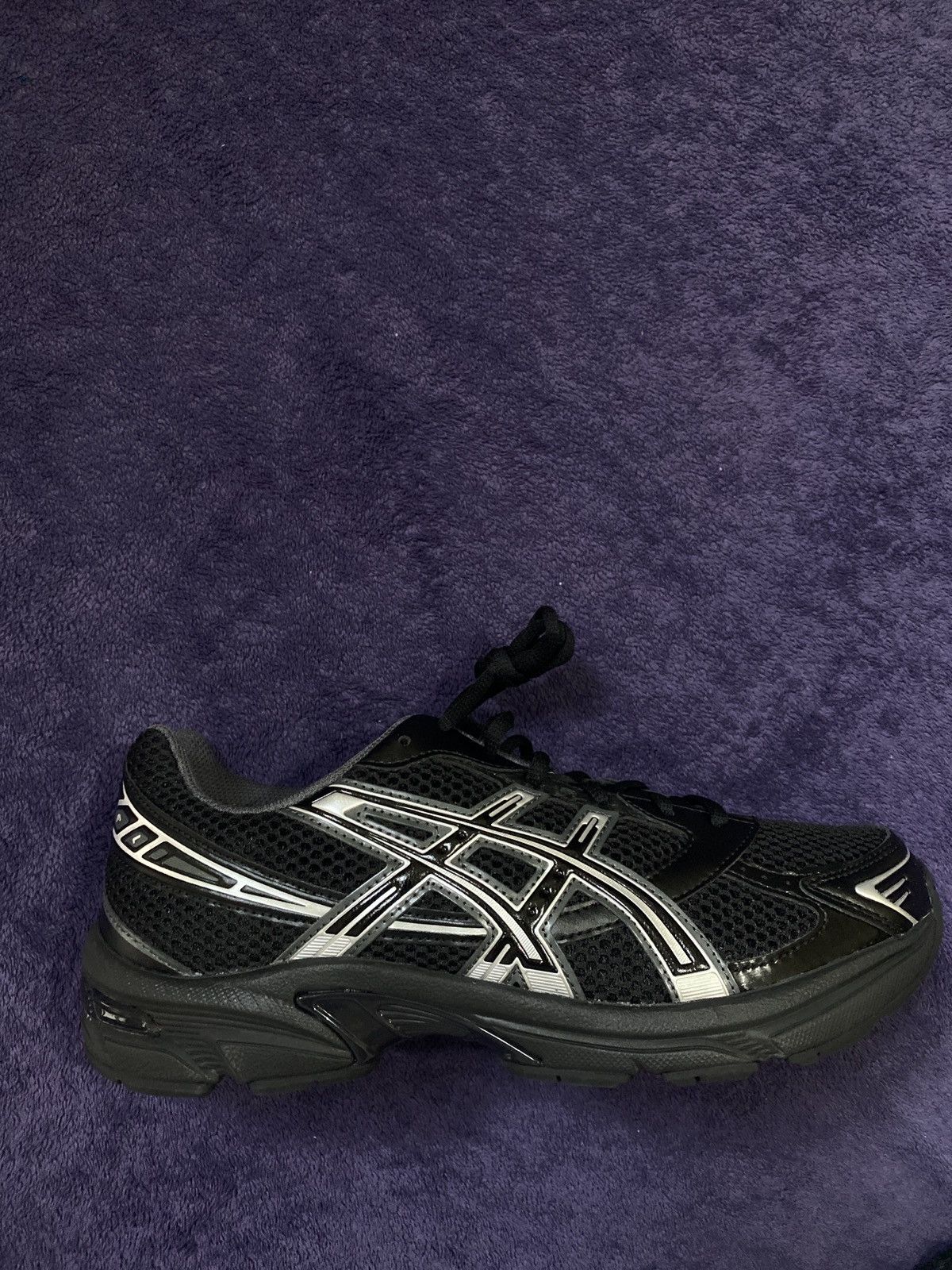 Asics ASICS Gel-1130 Black Pure Silver Size US 8 / EU 41 - 3 Thumbnail