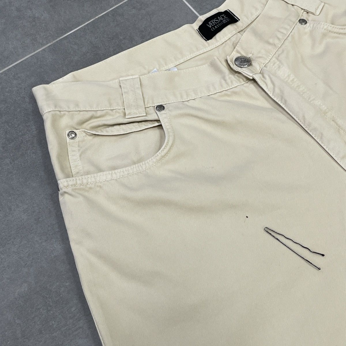 Versace × Vintage Vintage Versace Classic V2 Pants Size 36 Size US 36 / EU 52 - 8 Thumbnail