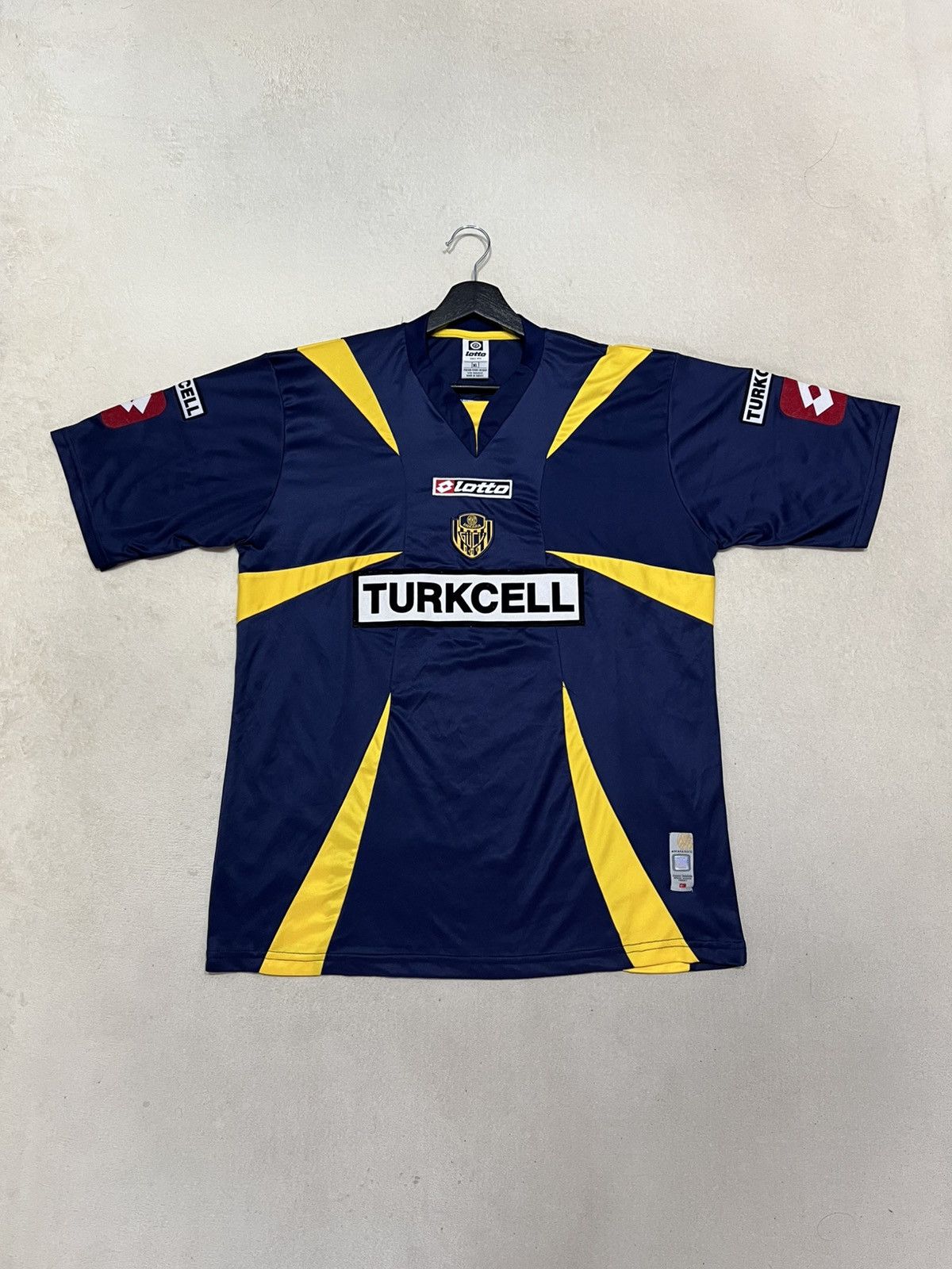 Lotto Sport MKE Ankaragucu 2006-07 Lotto Away Jersey Size US XL / EU 56 / 4 - 1 Thumbnail