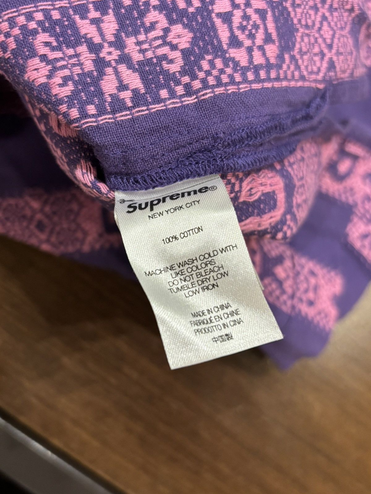 Supreme Supreme Baja Hooded Shirt Light Purple Size US XL / EU 56 / 4 - 4 Thumbnail