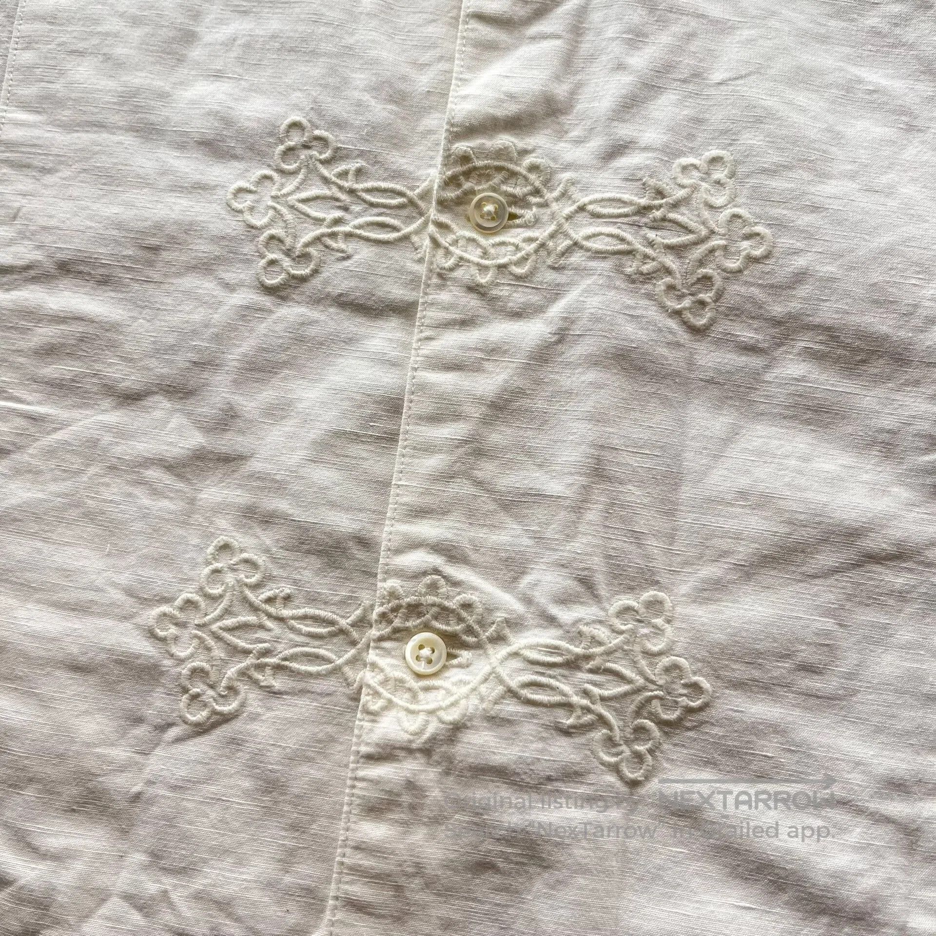 RRL Ralph Lauren RRL Ralph Lauren French Court Dress Shirt. Size US M / EU 48-50 / 2 - 5 Thumbnail