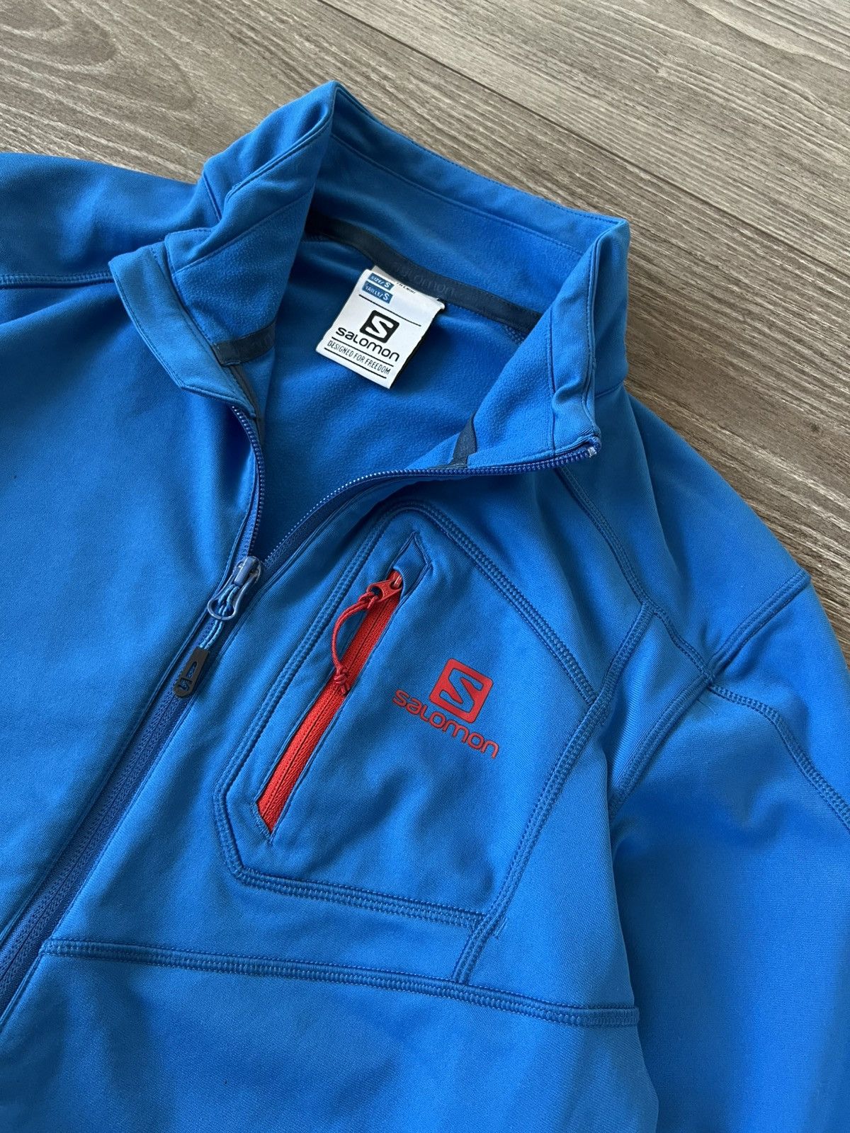 Salomon Salomon Advanced Skin Warm Zip Chest Pocket Sweatshirt Size US S / EU 44-46 / 1 - 12 Thumbnail