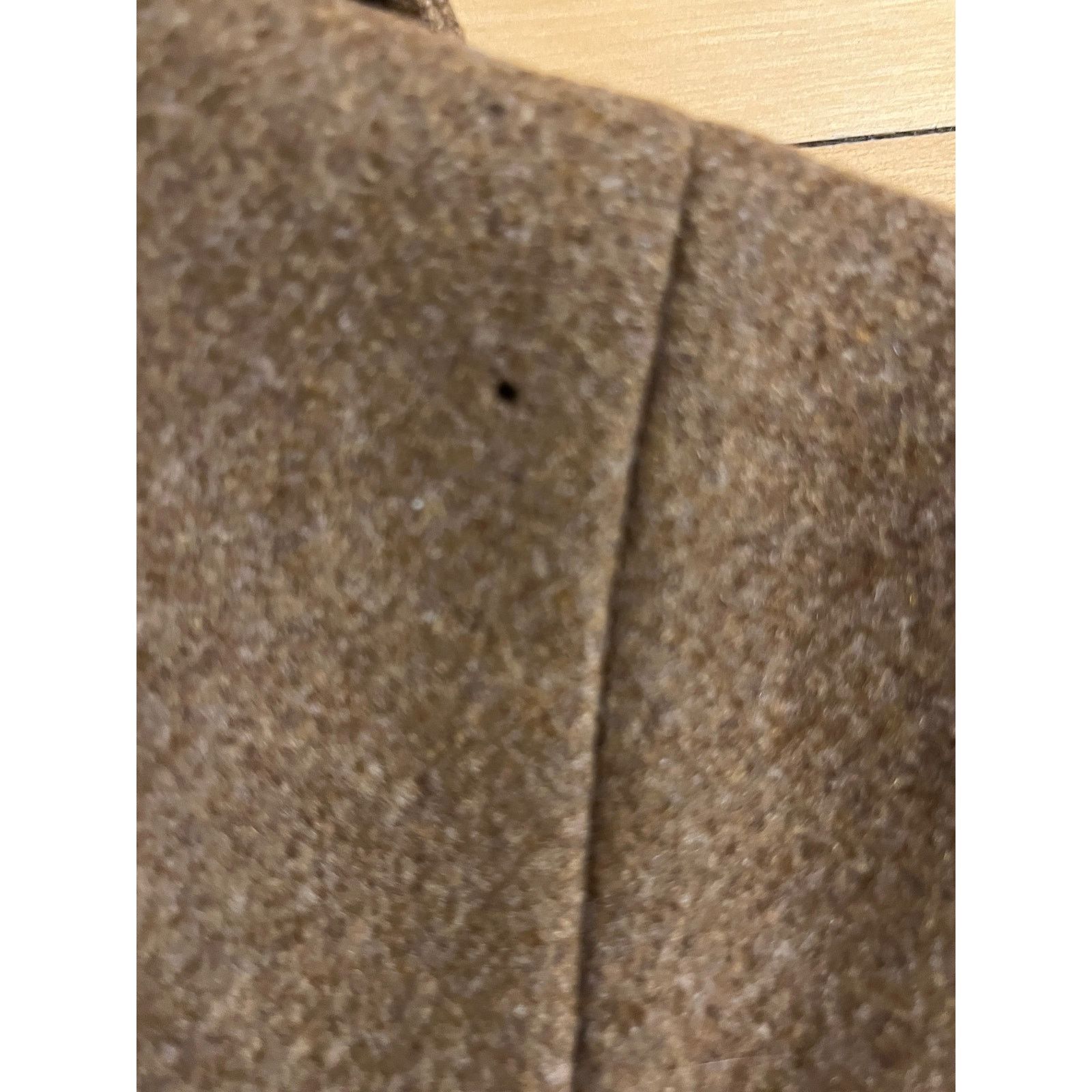 Celine Vintage Celine Brown Wool Cropped Coat - Extra Small Size XS / US 0-2 / IT 36-38 - 7 Thumbnail