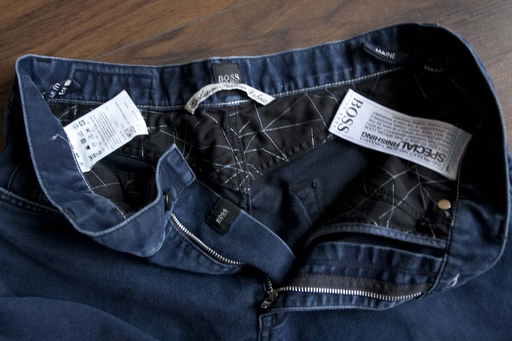 Hugo Boss Hugo Boss Jeans Maine Size 33x31 Blue Size US 33 - 7 Thumbnail