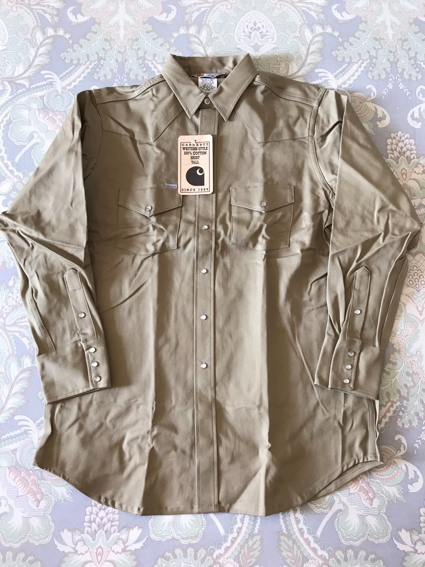 Carhartt 90s American Carhartt SU009 Western Shirt Size US M / EU 48-50 / 2 - 1 Thumbnail