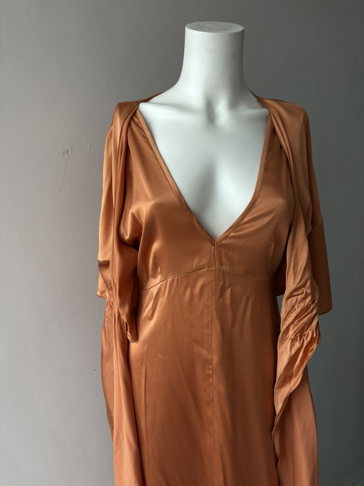 Vintage Italian mr.mrs.shirt silk dress Size M / US 6-8 / IT 42-44 - 11 Thumbnail