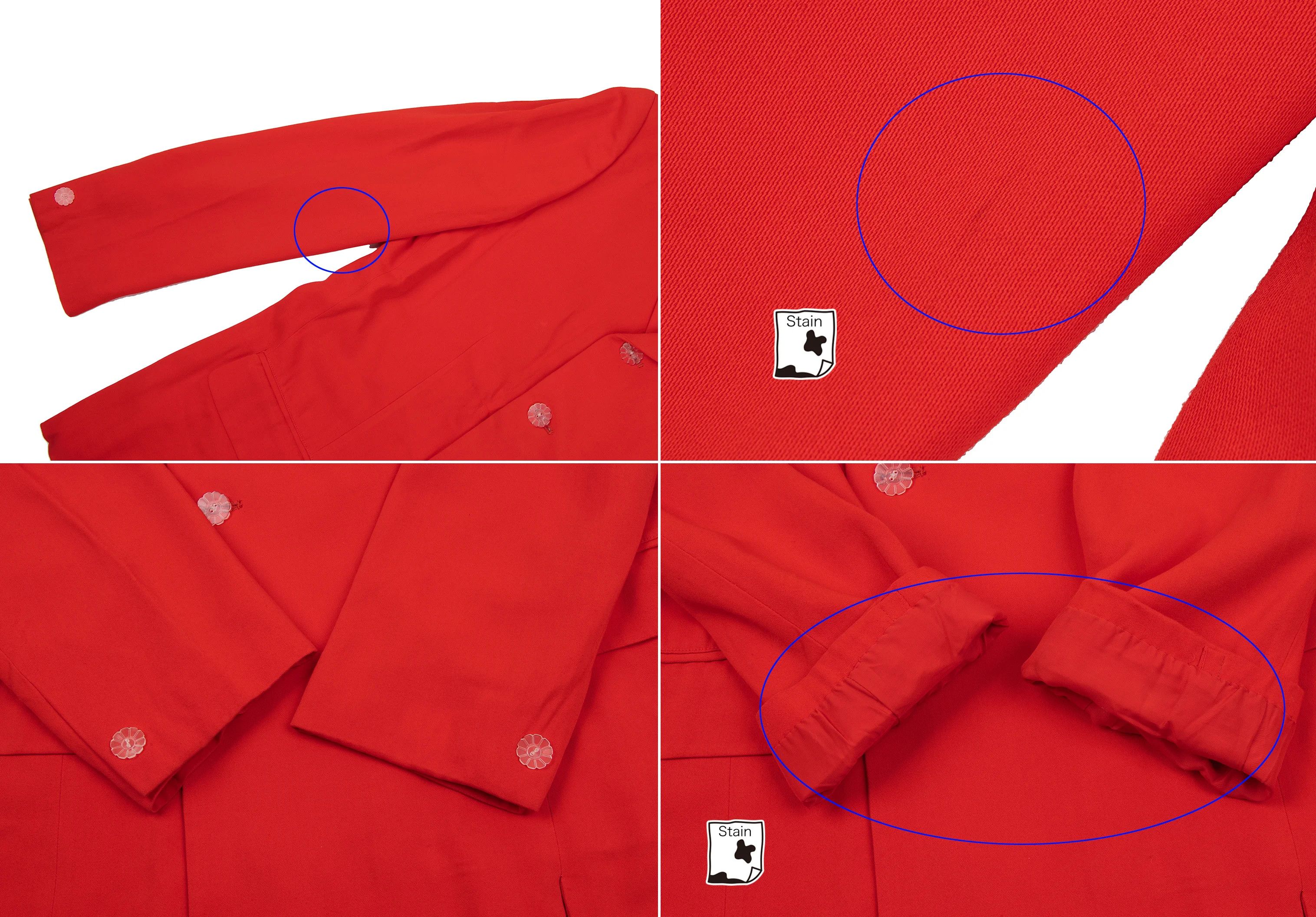 Yohji Yamamoto Yohji Yamamoto Rayon Jacket Red M Size US M / EU 48-50 / 2 - 8 Thumbnail
