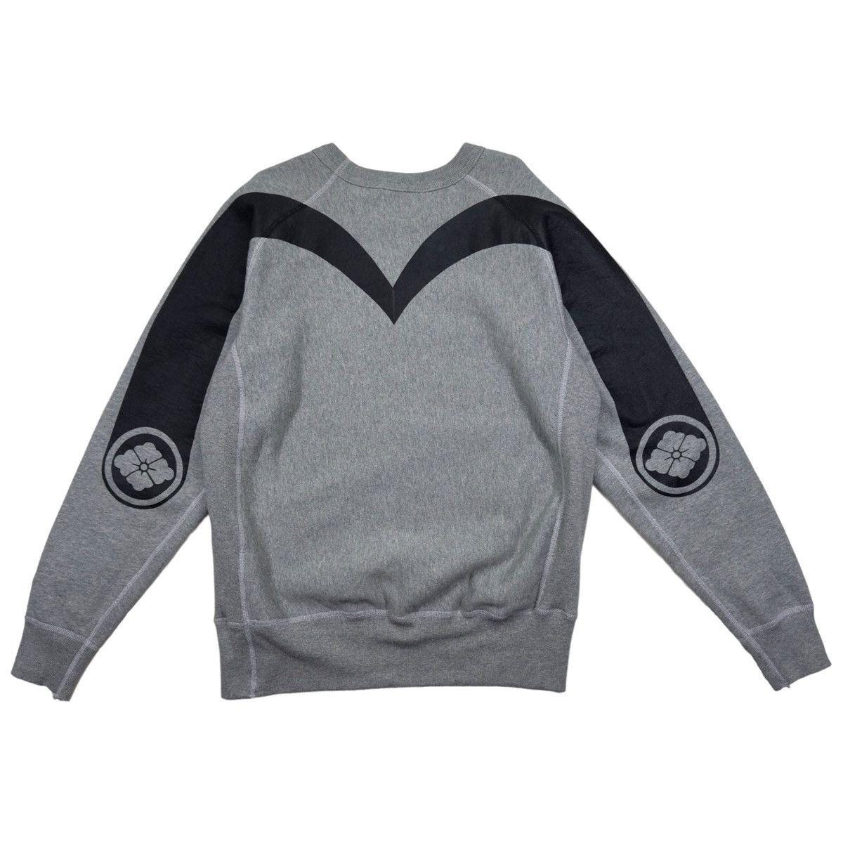 Evisu × Vintage 1990s Evisu Big Logo Blackout Tattoo Sweatshirt Size US M / EU 48-50 / 2 - 1 Thumbnail
