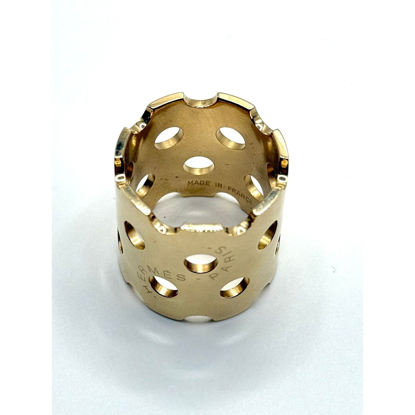 Hermes 2000s Hermès holed ring Size ONE SIZE - 4 Thumbnail