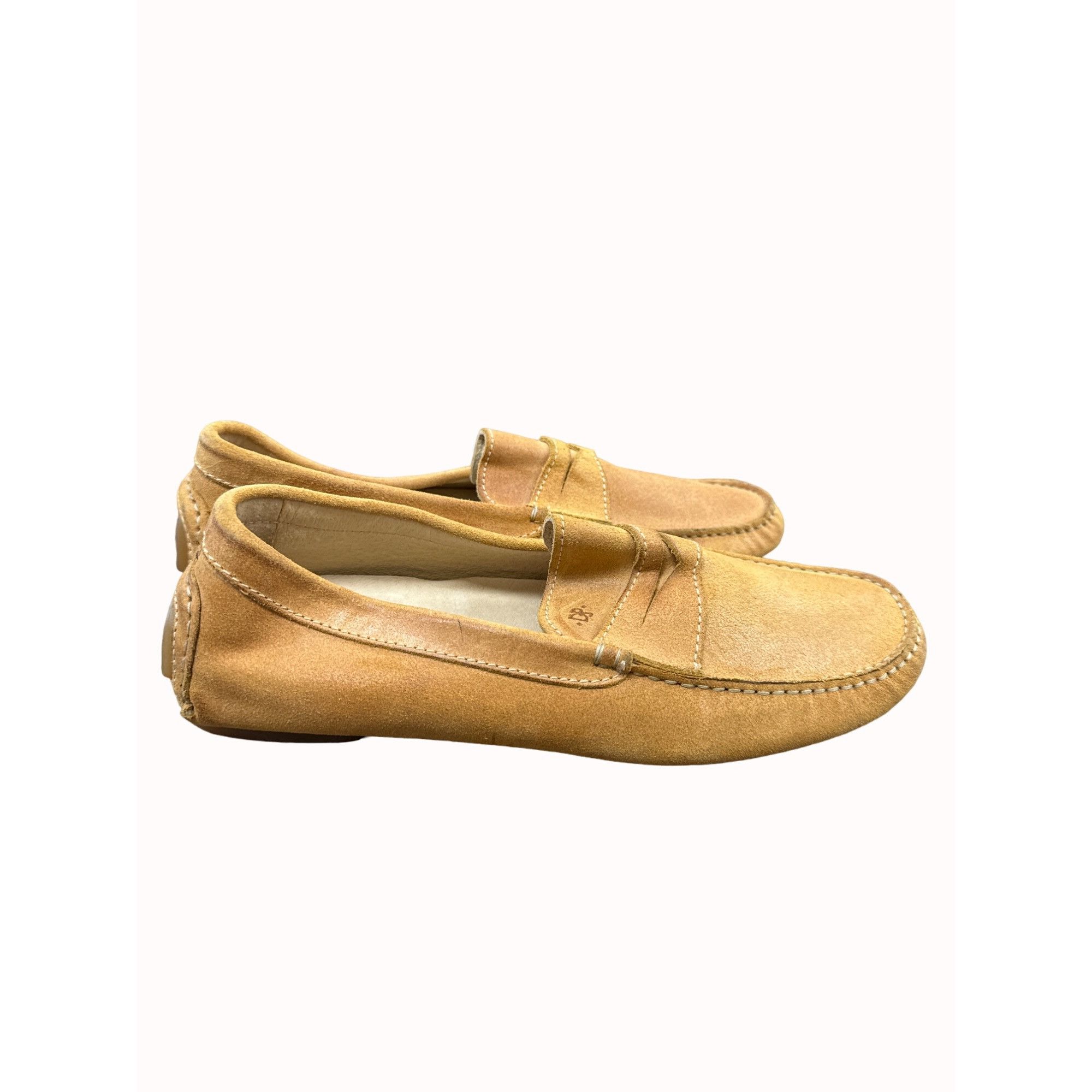 Donald Pliner Donald J Pliner men’s brown leather suede loafers 8.5M SKU 6 Size US 8.5 / EU 41-42 - 3 Thumbnail