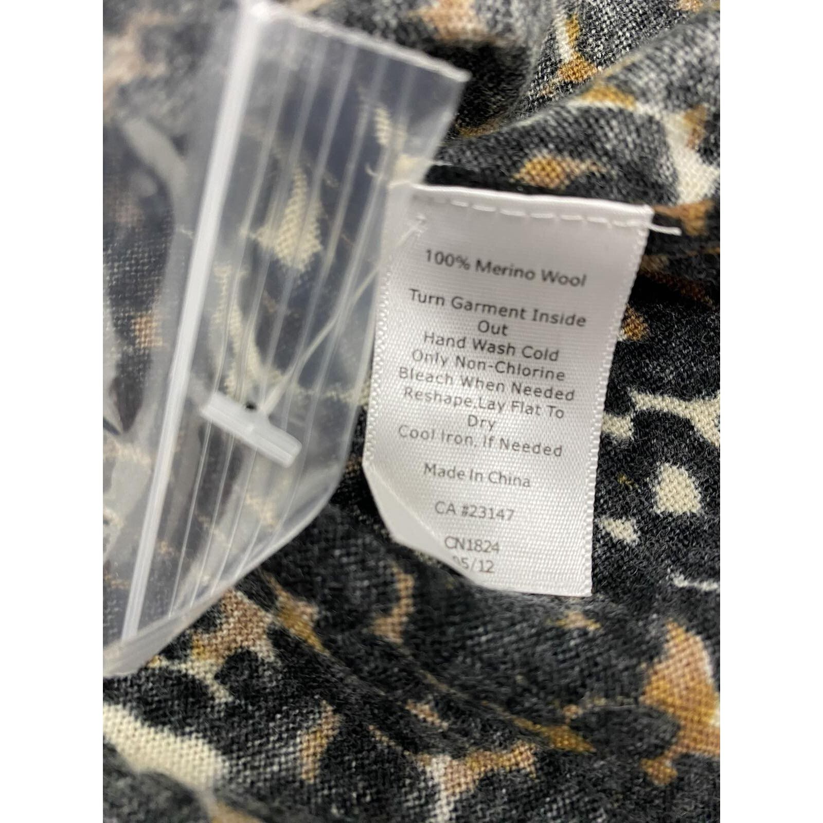Robert Talbott Talbots Women Merino Wool Elbow Sleeve Sweat Size 1X A000611 Size XXL / US 16-18 / IT 52-54 - 4 Thumbnail