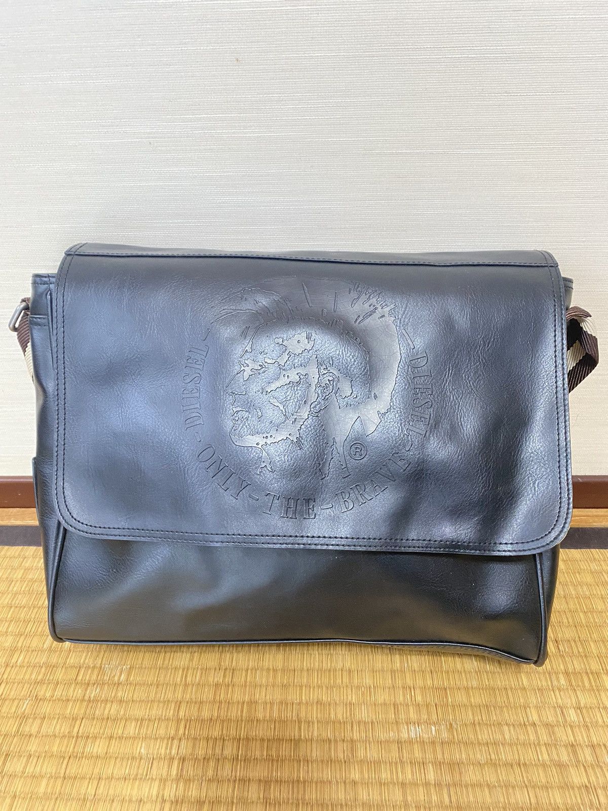 Diesel Crossbody Messanger Shoulder Bag Large Size Unisex
