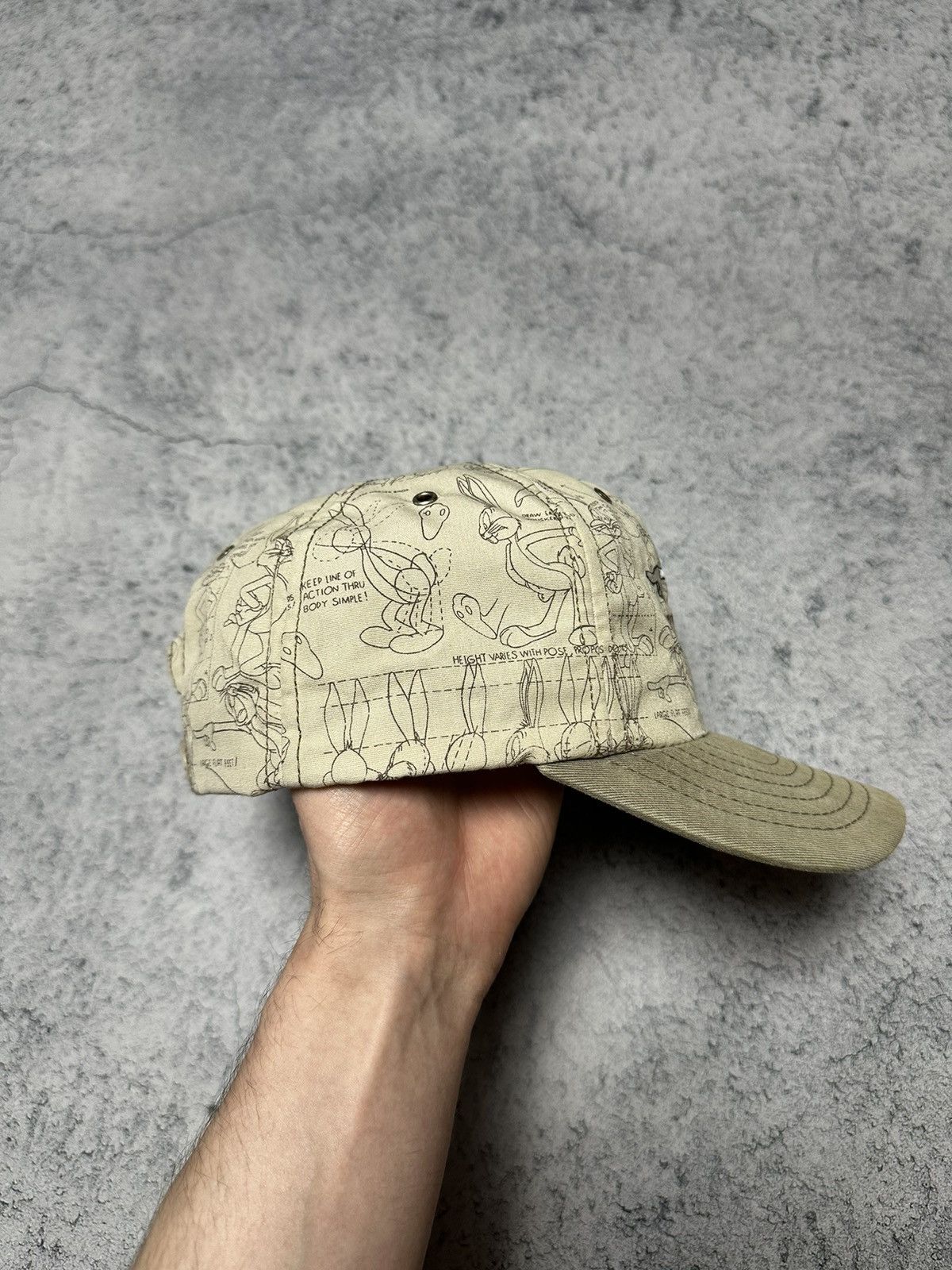 Acme Clothing × Vintage × Warner Bros Vintage 1991 Warner Bros Acme Clothing Cap Size ONE SIZE - 7 Thumbnail