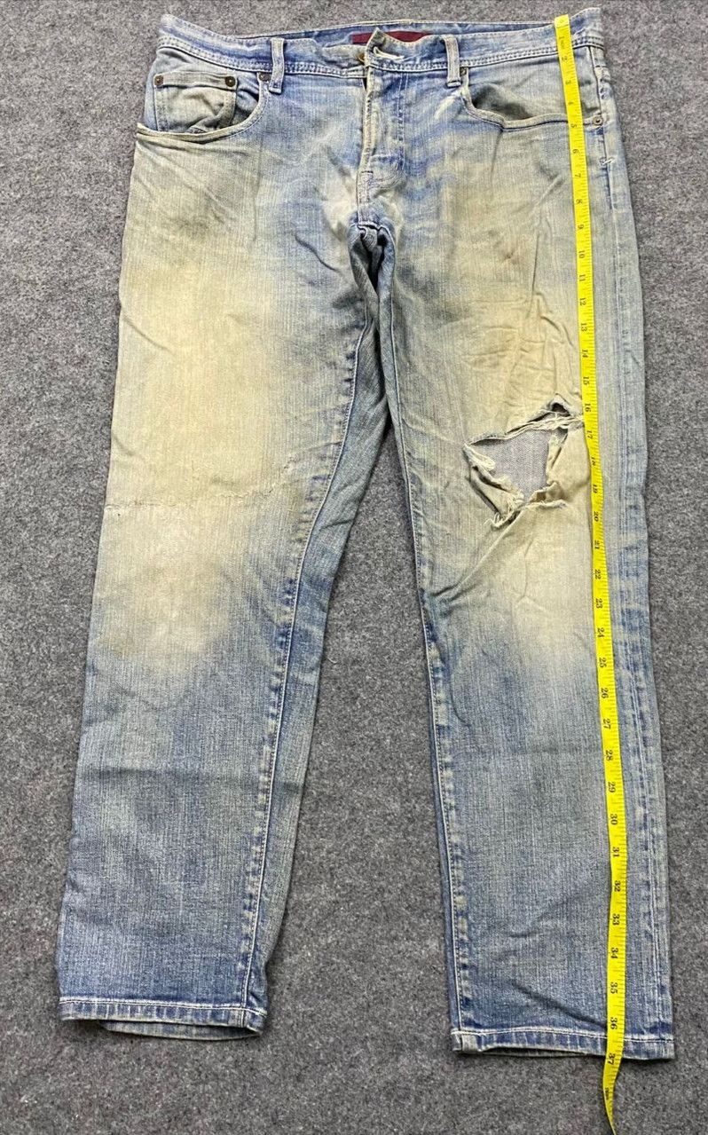 Tete Homme Vintage Tete Homme Distressed Denim Size US 34 / EU 50 - 3 Thumbnail