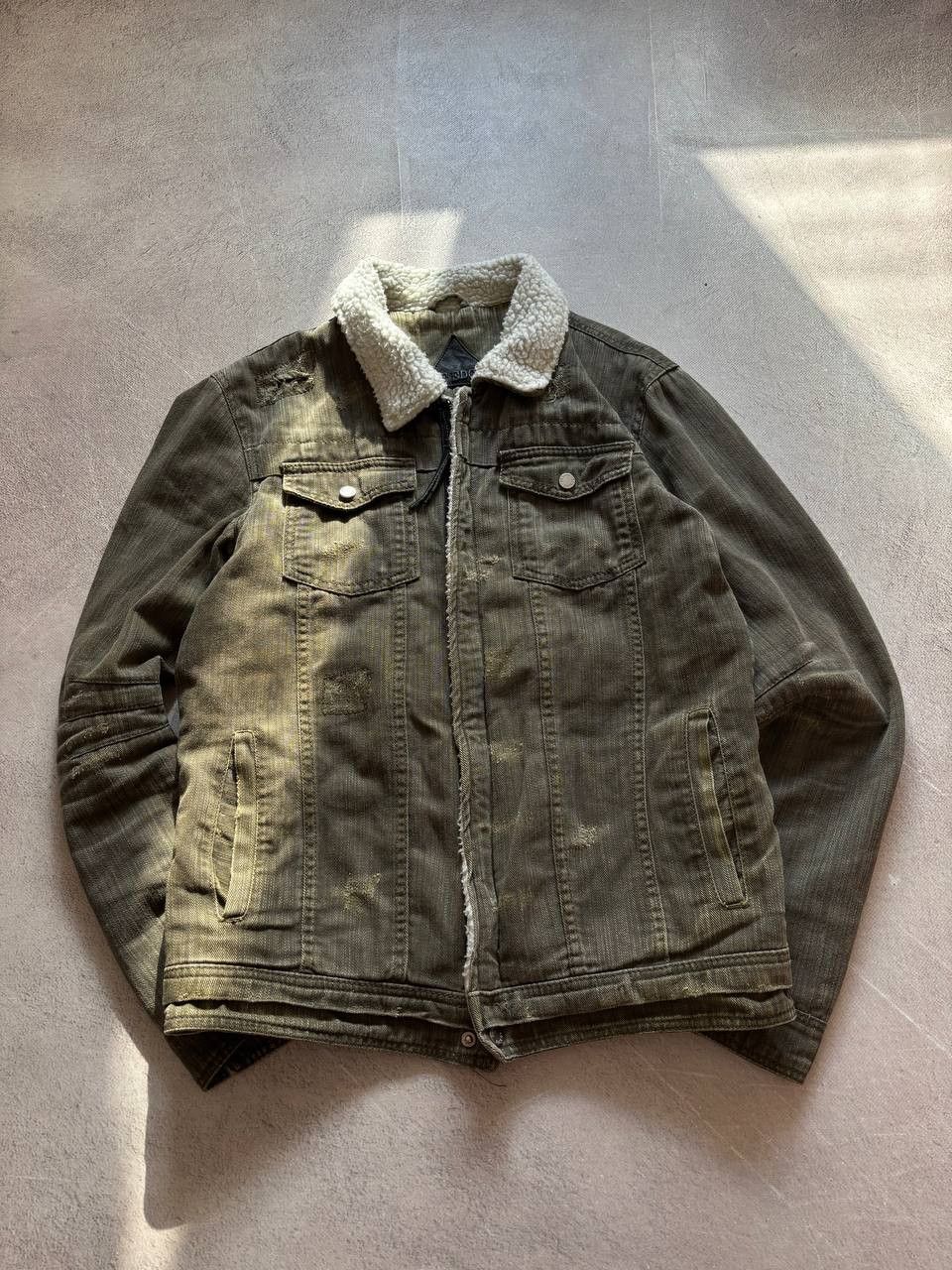Other Avant Garde Denim Canvas Y2K Yohji Yamamoto Style Jacket Size US M / EU 48-50 / 2 - 2 Thumbnail